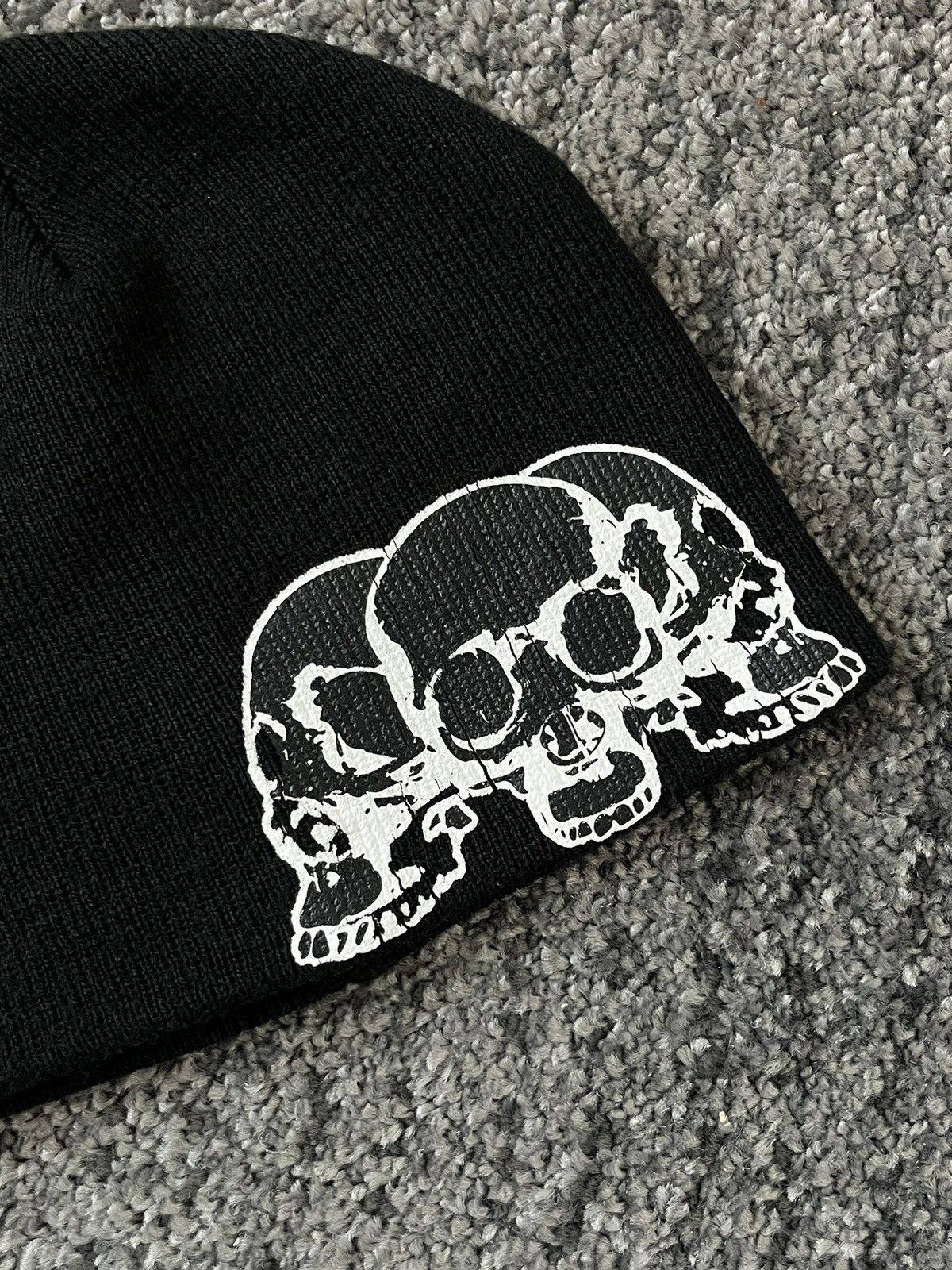 Japanese Brand × Vintage Vintage Y2K Skulls Punk Style Hat Size ONE SIZE - 3 Thumbnail