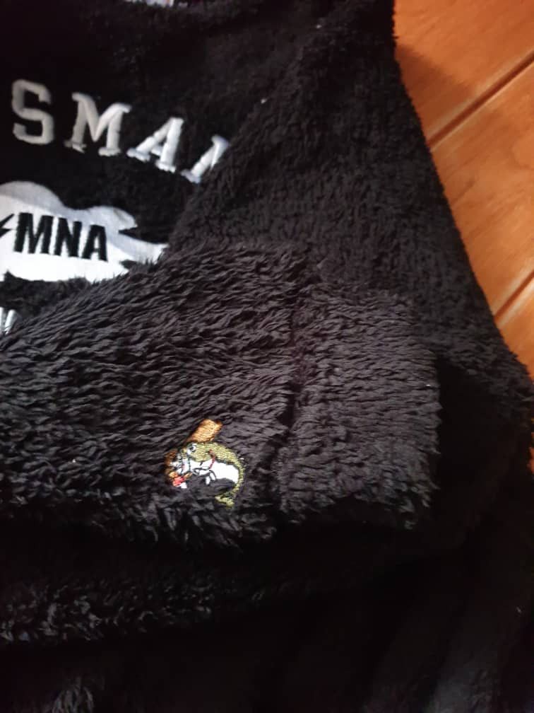 Japanese Brand Bassmania fishing club fleece Sweater Size US L / EU 52-54 / 3 - 4 Thumbnail