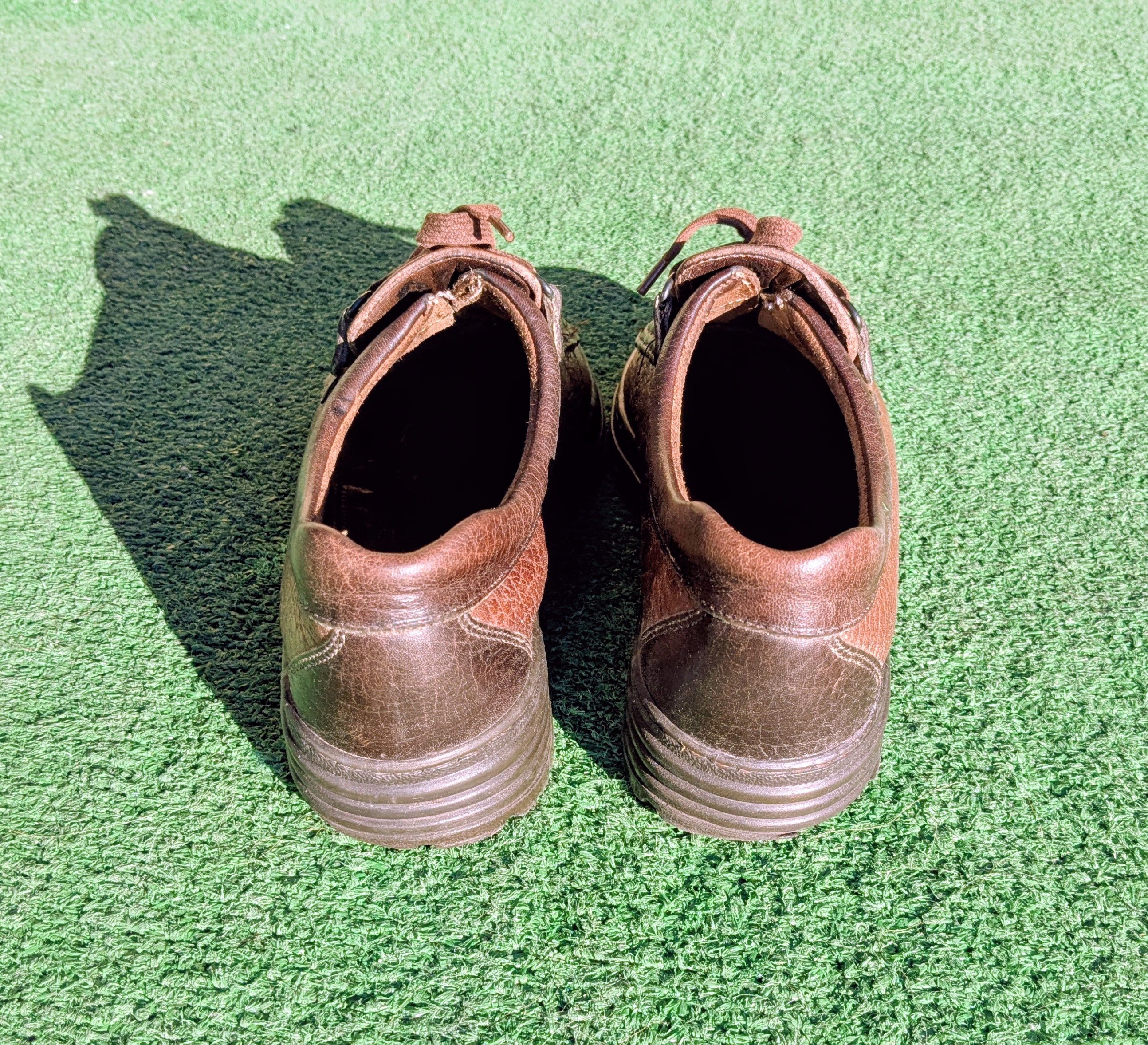 Mephisto Mephisto Chocolate Leather Oxford Sneakers Trampoline Shoes Size US 7 / IT 37 - 3 Thumbnail