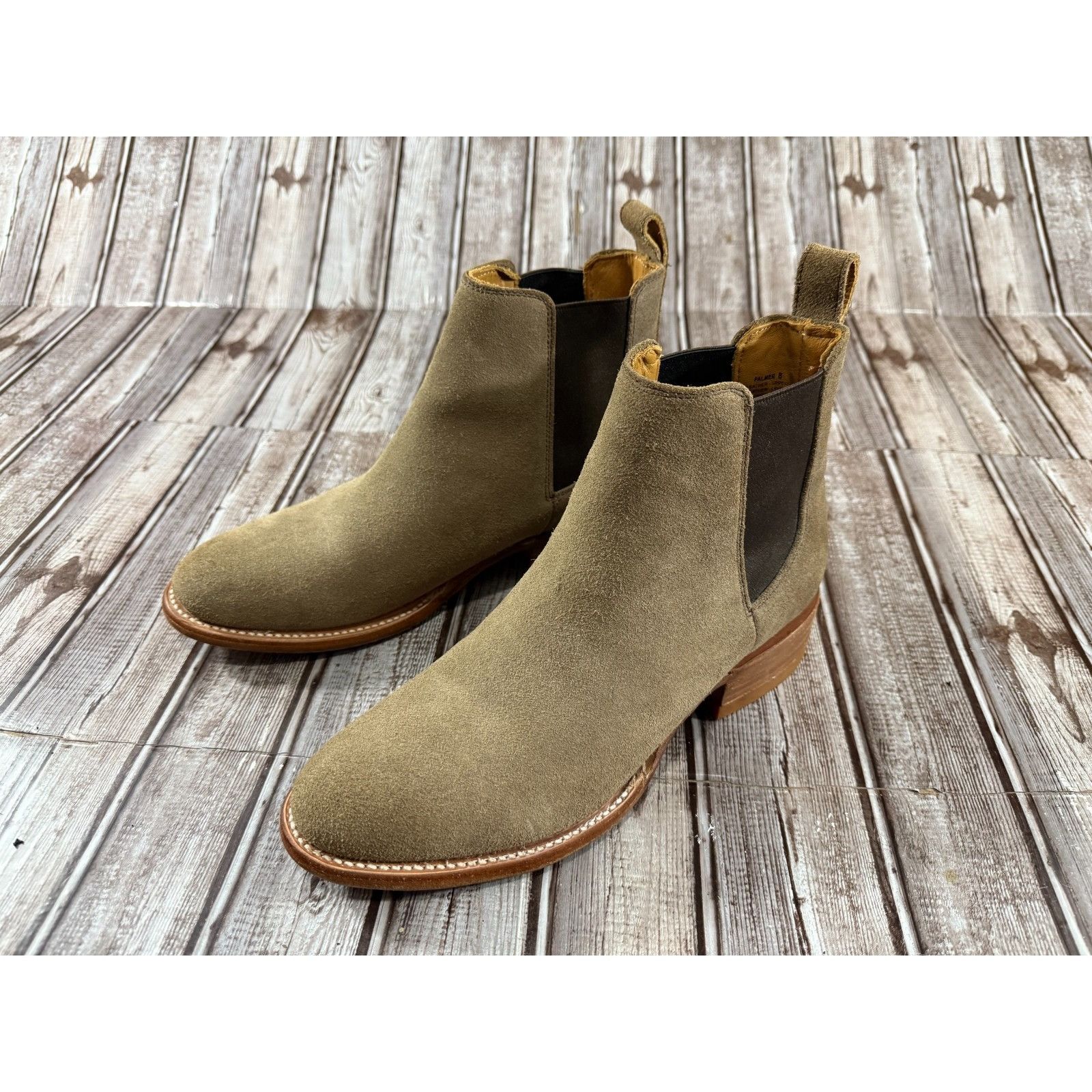 FREEBIRD Freebird Palmer Chelsea Boots size 8 Color Taupe Suede New $ Size US 8 / EU 41 - 1 Thumbnail