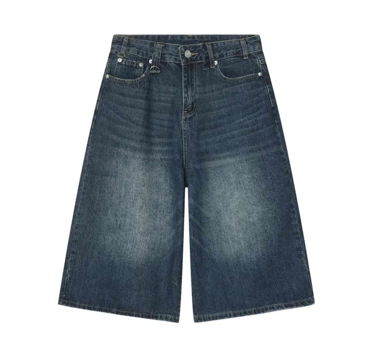 Other × Vintage Streetwear Washed Hip Hop Wide Leg Jorts Shorts y2k Size US 31 - 5 Thumbnail