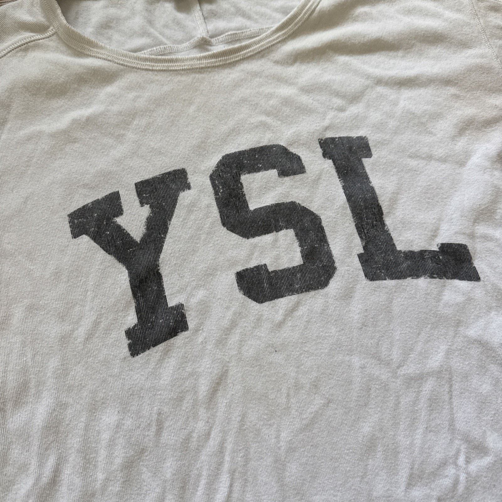 Yves Saint Laurent SAINT LAURENT YSL vintage logo Tshirt short sleeve Size US XXL / EU 58 / 5 - 2 Thumbnail