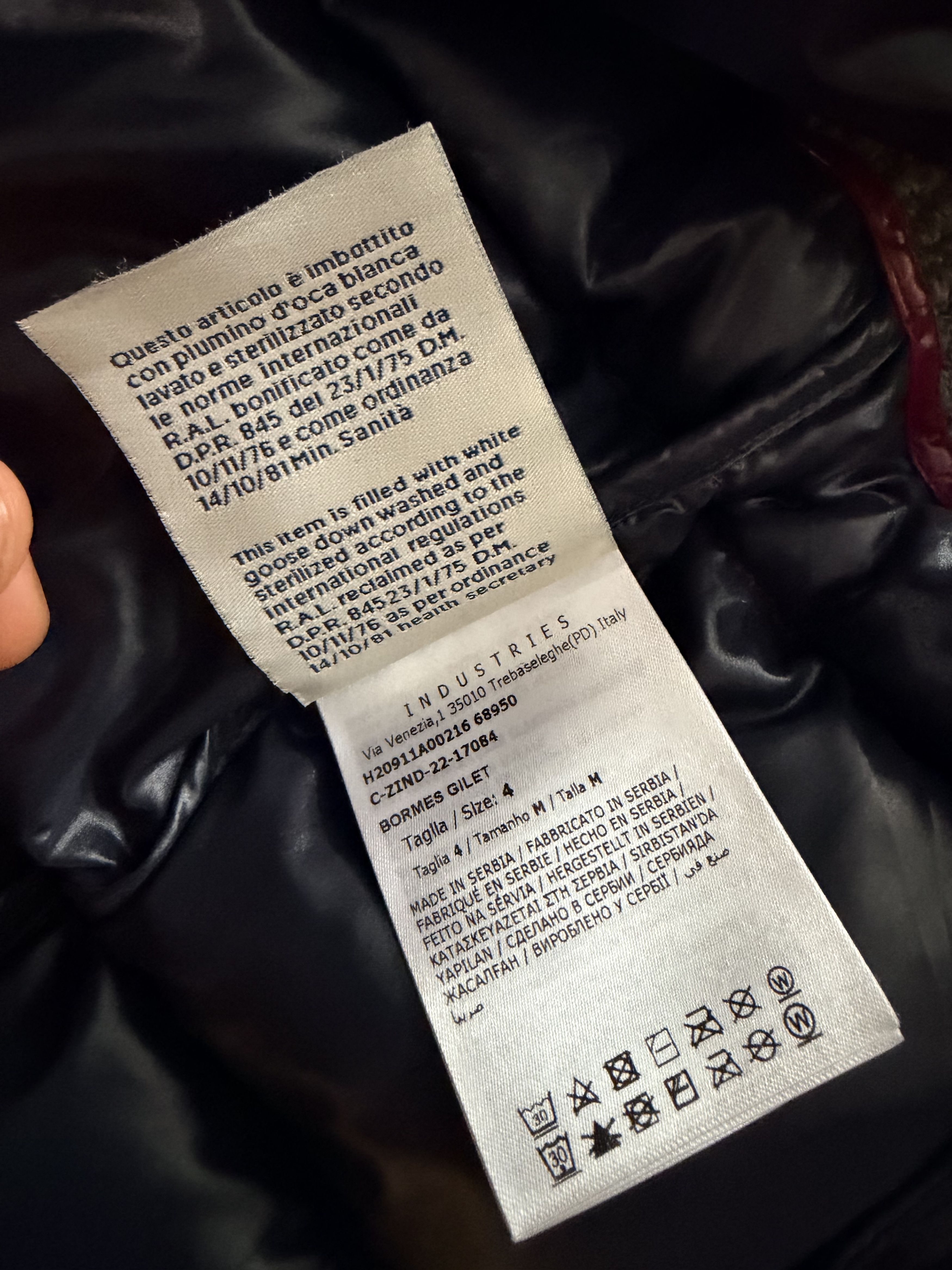 Moncler Moncler Bormes Vest Size US XL / EU 56 / 4 - 4 Thumbnail