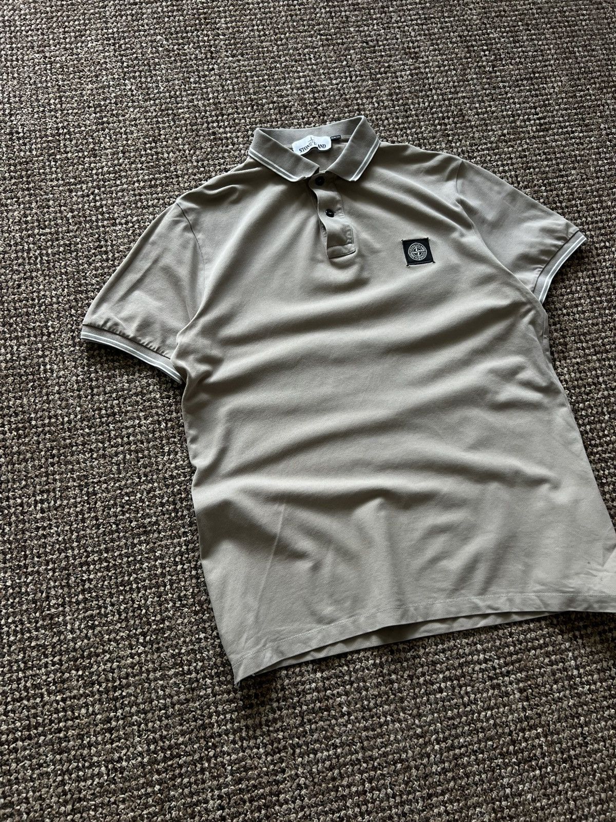 Stone Island Stone Island Polo T-shirt Casual Swag Y2K Streetwear Size US XL / EU 56 / 4 - 3 Thumbnail