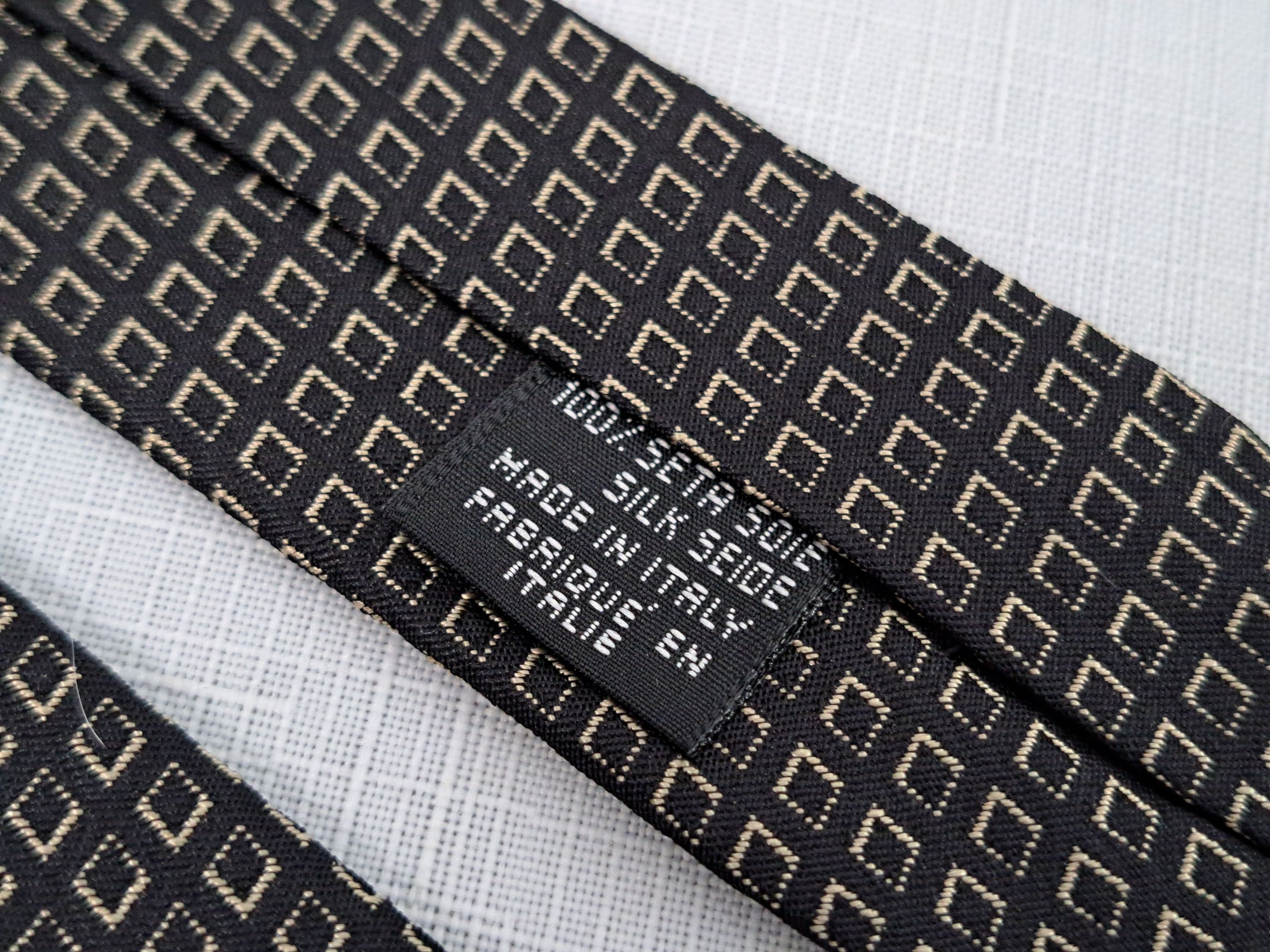 Jil Sander Jil Sander geometric pattern silk tie. Size ONE SIZE - 9 Thumbnail