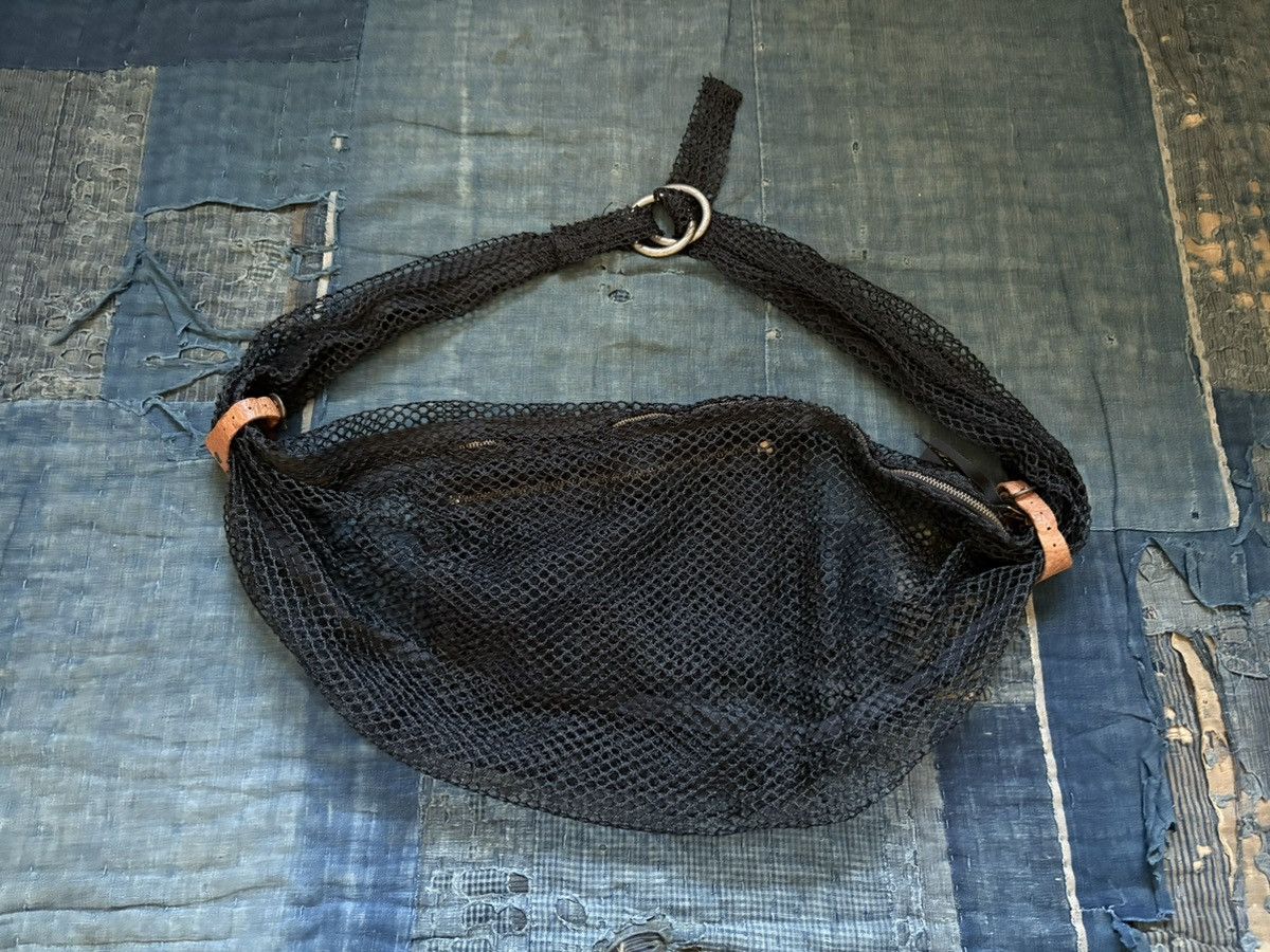 Kapital KAPITAL mesh Bag Snufkin bag black Size ONE SIZE - 2 Thumbnail