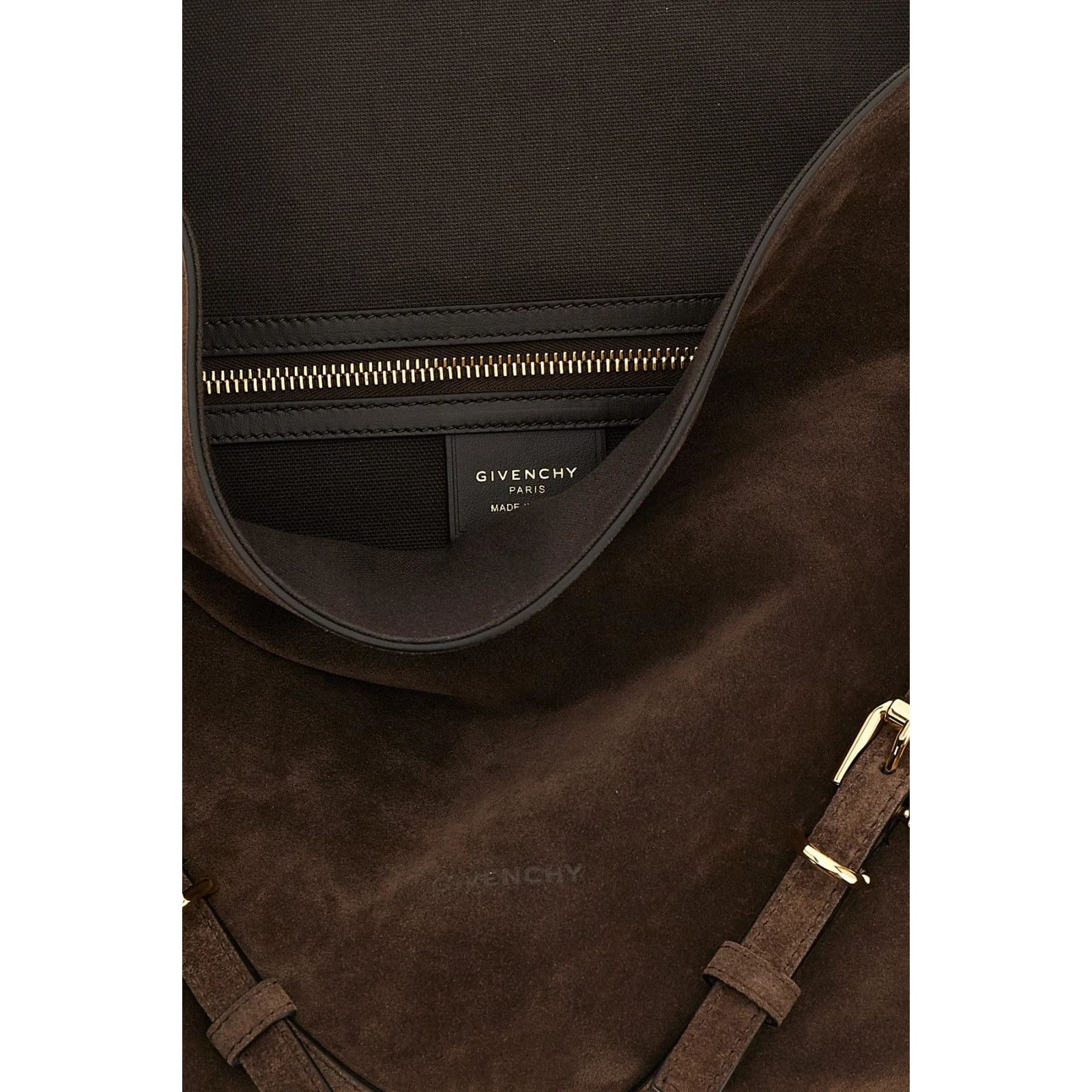 Givenchy GIVENCHY Medium Voyou Brown Suede Shoulder Bag New And Authe Size ONE SIZE - 4 Thumbnail