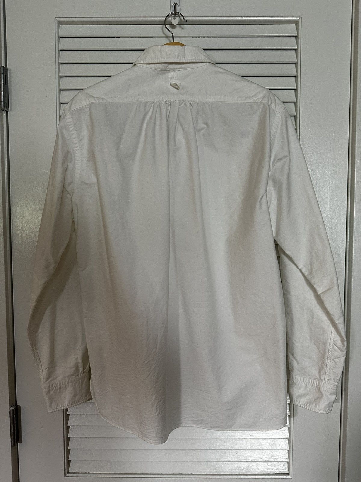 EASTLOGUE B.D. Regular Shirt White Oxford Size US M / EU 48-50 / 2 - 3 Thumbnail