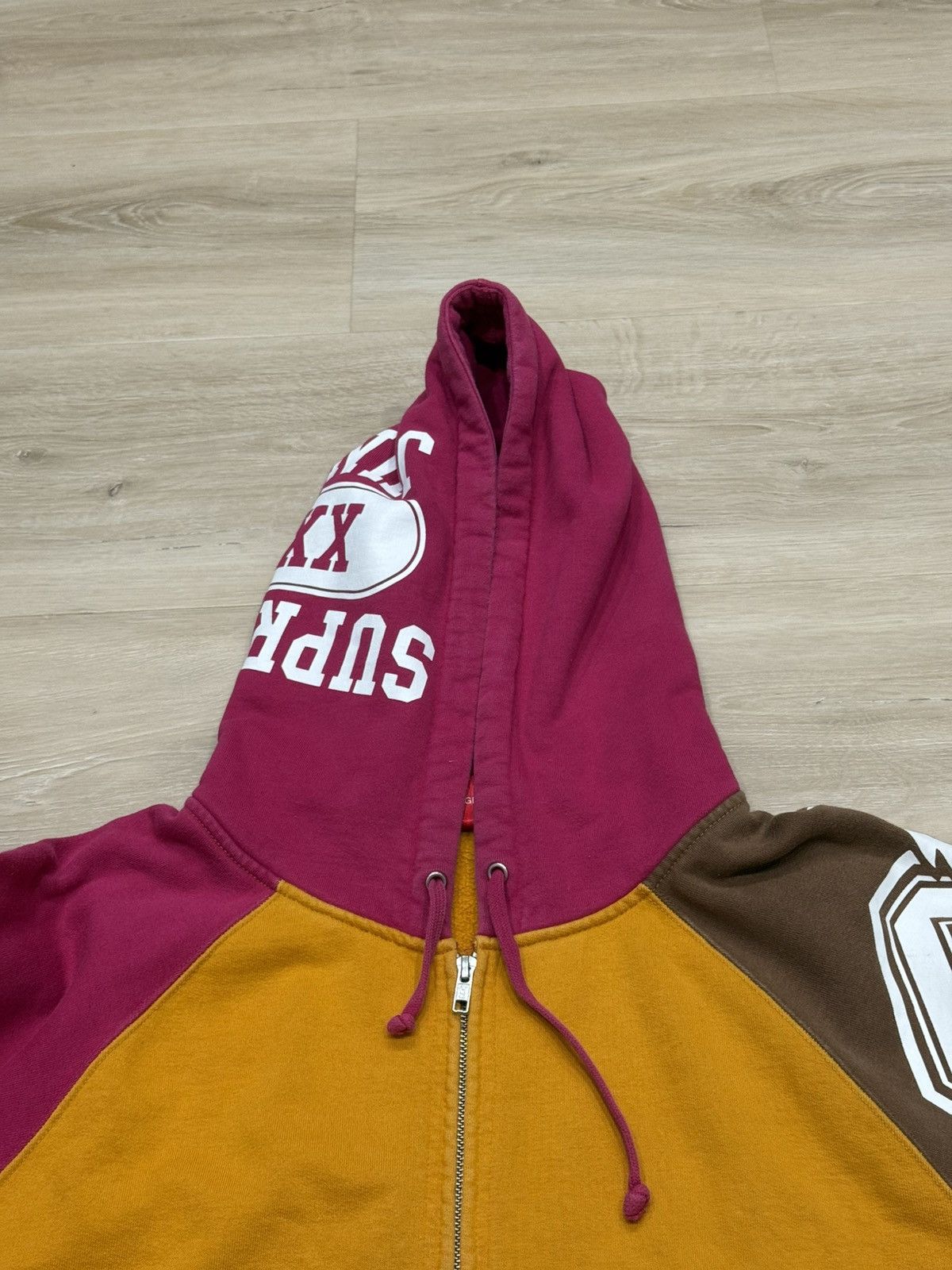 Junya Watanabe × Supreme Supreme CDG Junya Watanabe Zip Up Hoodie Size US XL / EU 56 / 4 - 10 Thumbnail