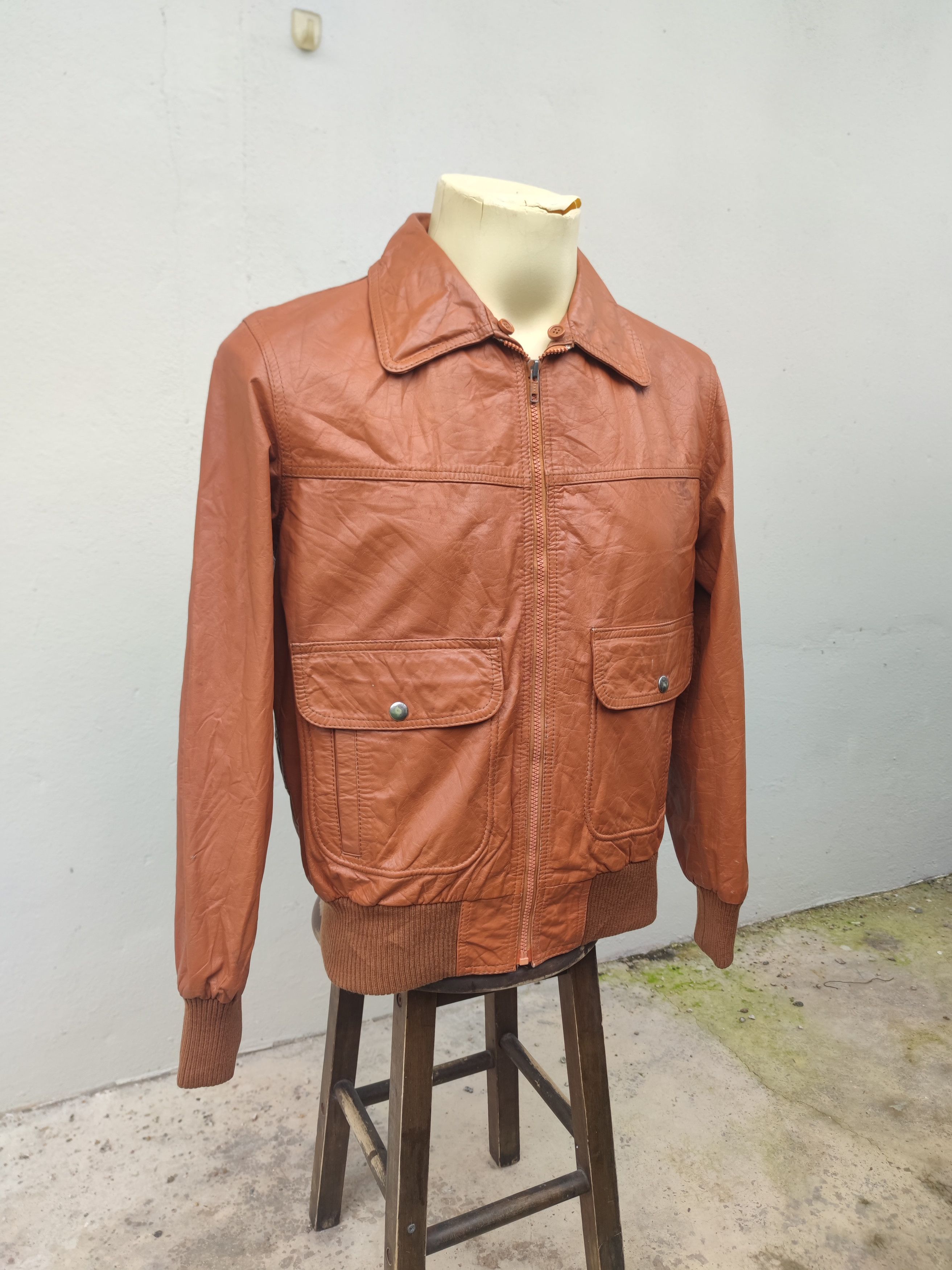 Vintage Vintage Crae Carlyle Cowhide Leather Jacket Size US M / EU 48-50 / 2 - 3 Thumbnail
