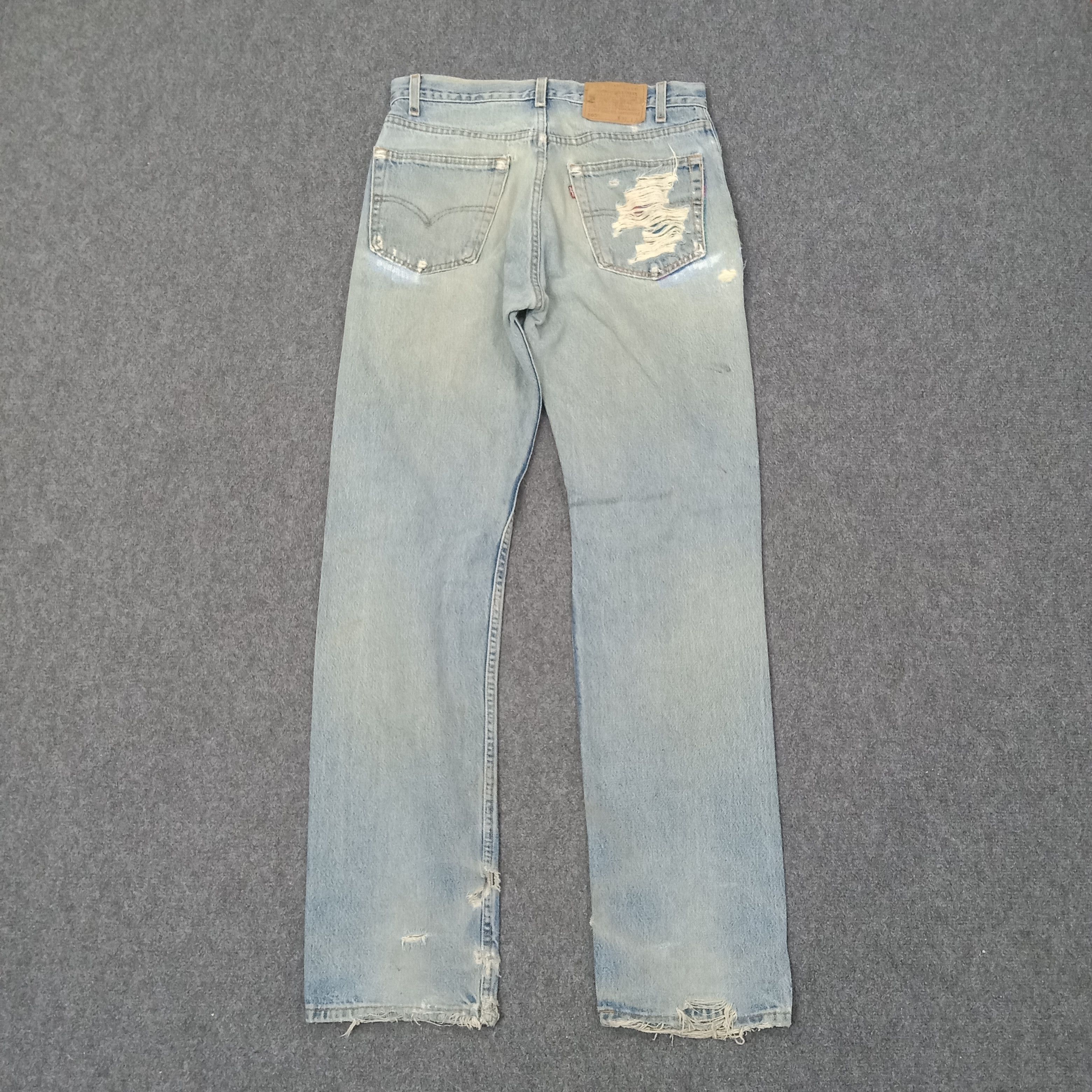 Levi's Levi's American Style Distressed Denim Jeans C228N19 Size US 32 / EU 48 - 8 Thumbnail