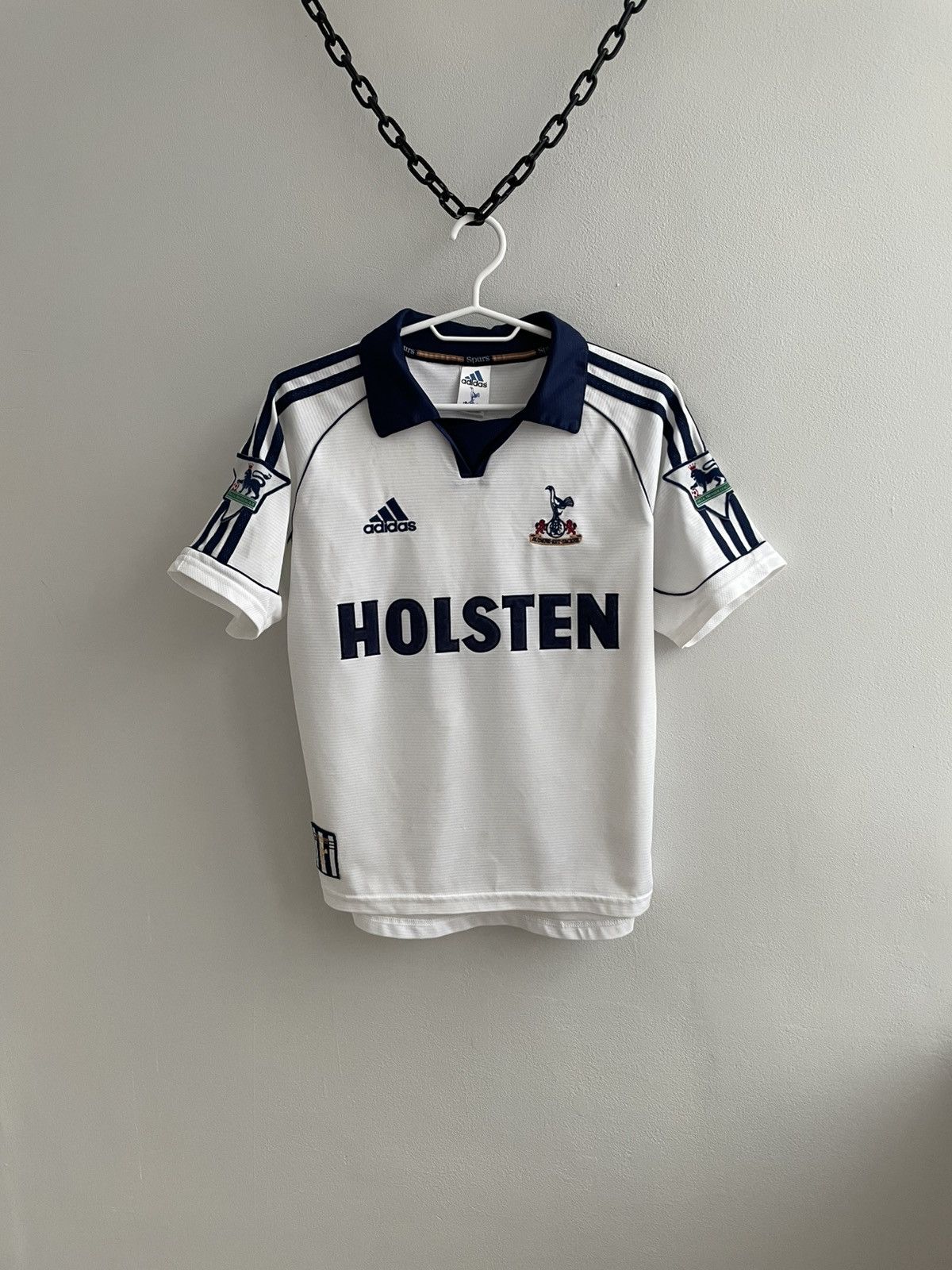 Adidas Tottenham Hotspur 1999 2000 2001 Football Shirt Socer Jersey Size US XS / EU 42 / 0 - 2 Thumbnail