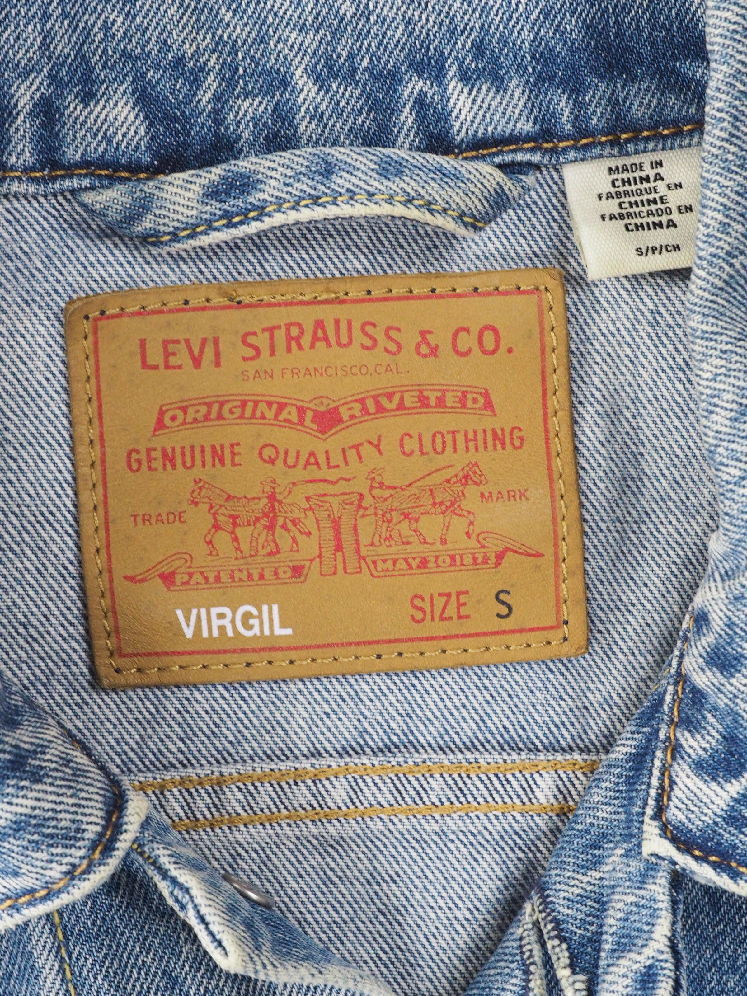 Virgil Abloh Virgil abloh x Levi’s trucker jacket Size US S / EU 44-46 / 1 - 3 Thumbnail