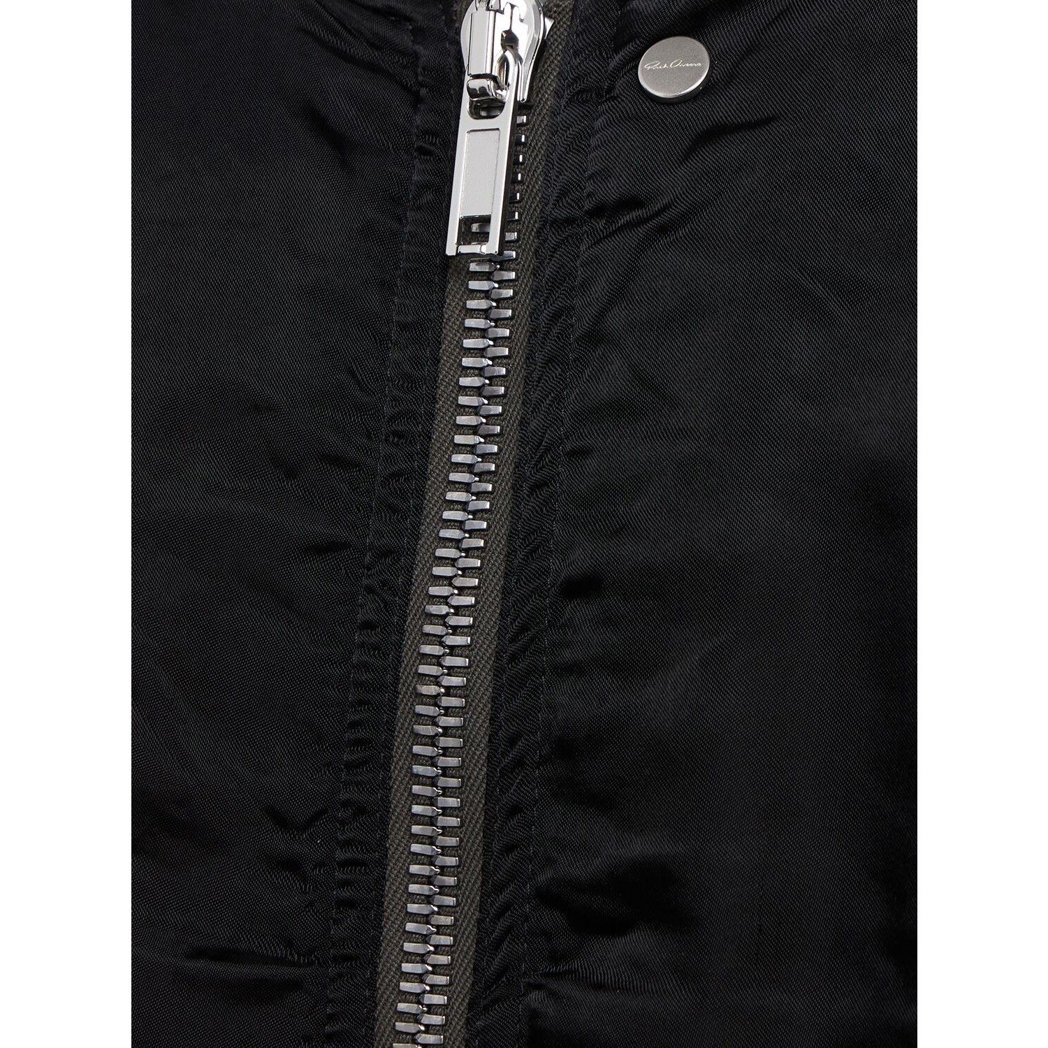 Rick Owens RICK OWENS Temple Black Secchia bomber jacket New & Authenti Size XS / US 0-2 / IT 36-38 - 2 Thumbnail