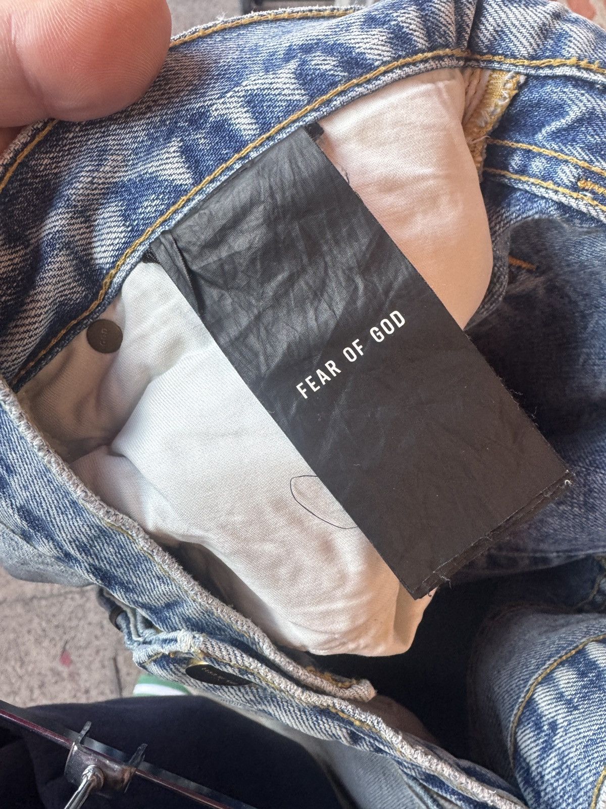 Fear of God Fear of god 6th collection inside out denim jeans Size US 36 / EU 52 - 4 Thumbnail