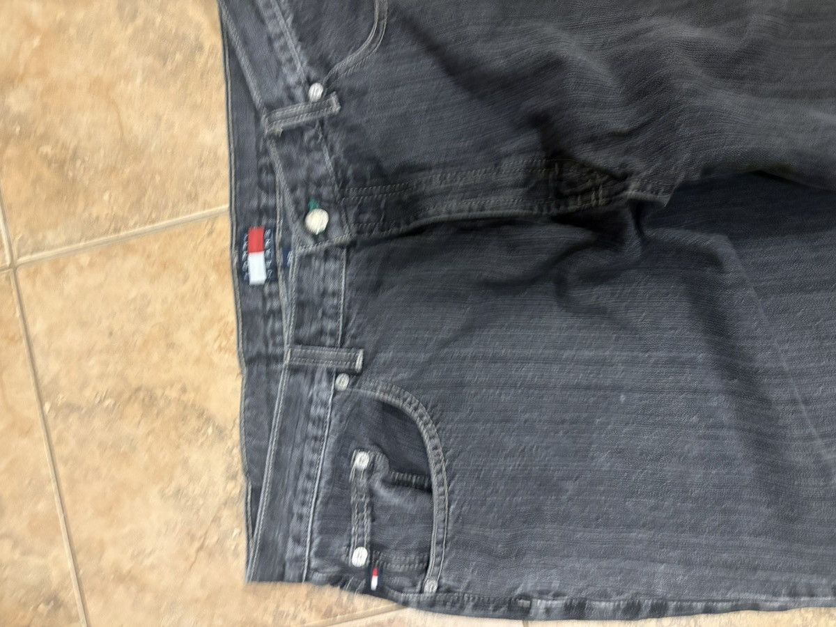 Tommy Hilfiger Black Pinstripe Vintage Tommy Hilfiger Jeans Size US 36 / EU 52 - 3 Thumbnail