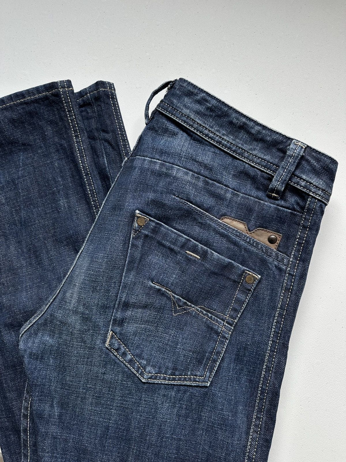 Diesel Diesel Darron Denim Jeans Avant Garde Size US 29 - 5 Thumbnail