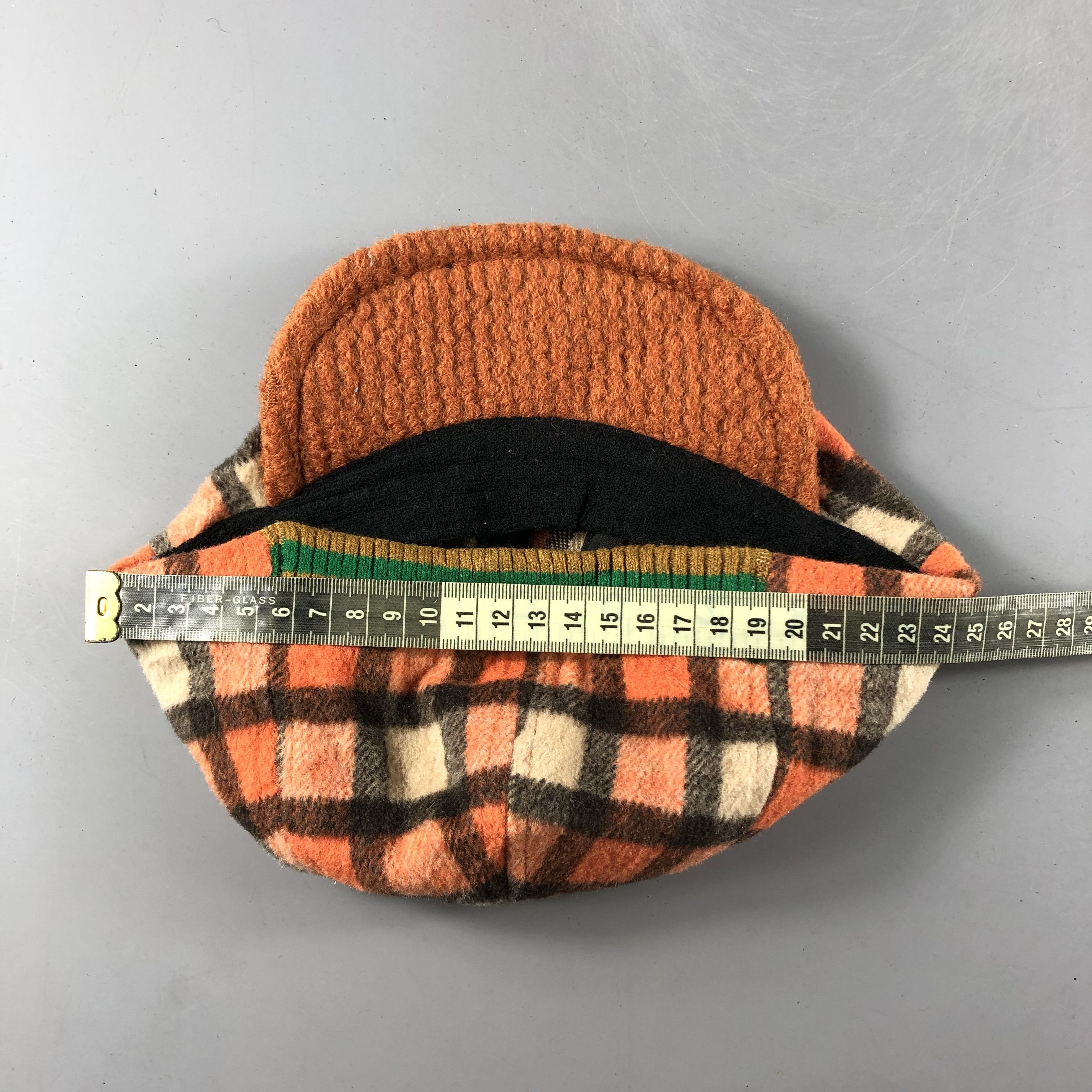 Japanese Brand × Vintage Junk Store Checker Ivy Caps -D722 Size ONE SIZE - 3 Thumbnail