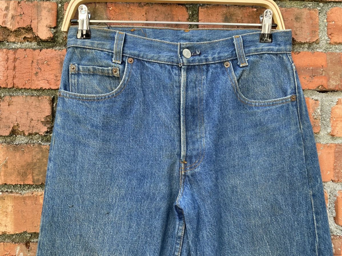 Levi's × Levi's Vintage Clothing × Vintage W30x32.5 vintage levi's 501 made in USA 80s Size US 30 / EU 46 - 4 Thumbnail