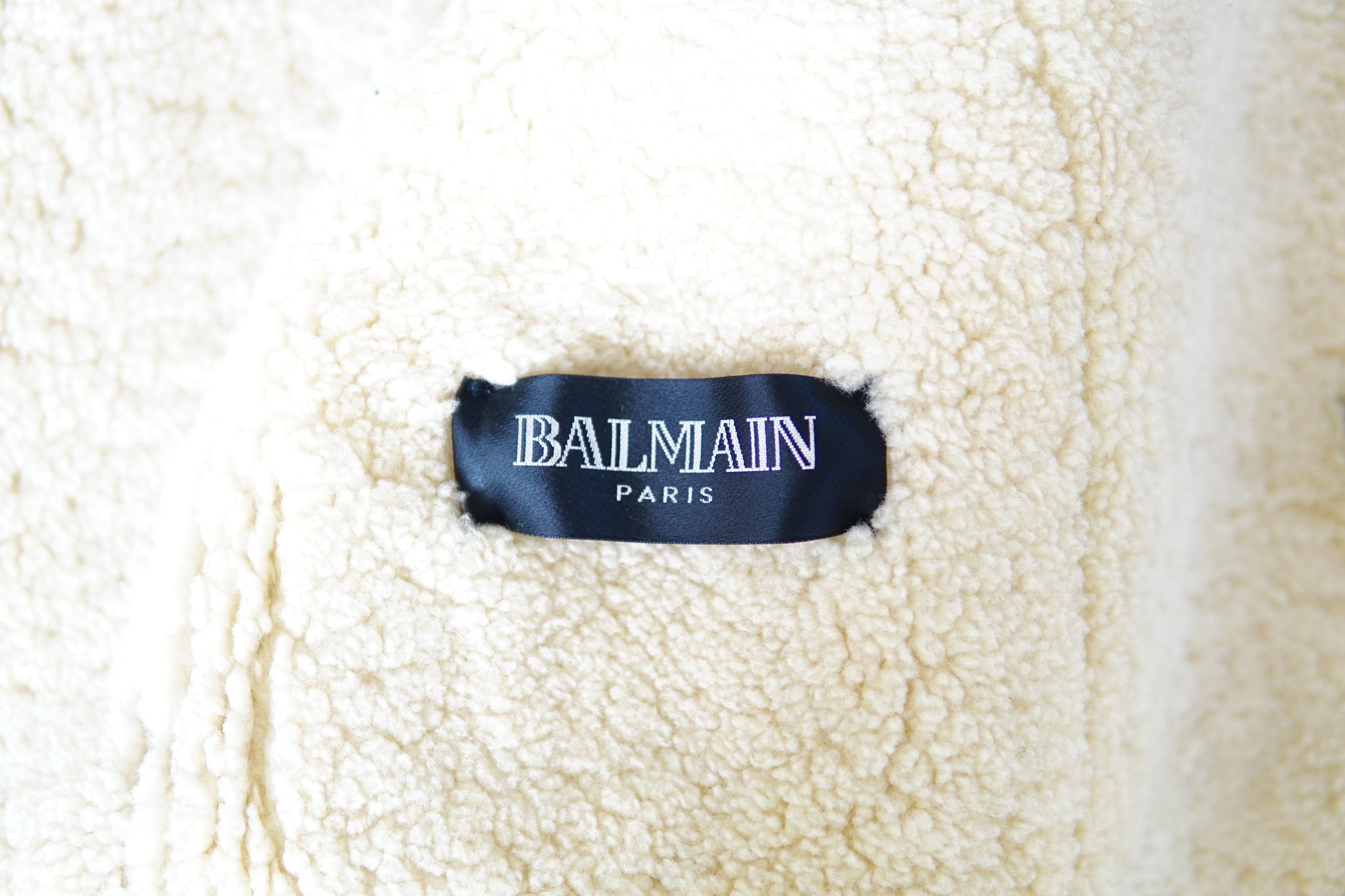 Balmain FW11 Decarnin Shearling Coat Size US S / EU 44-46 / 1 - 7 Thumbnail
