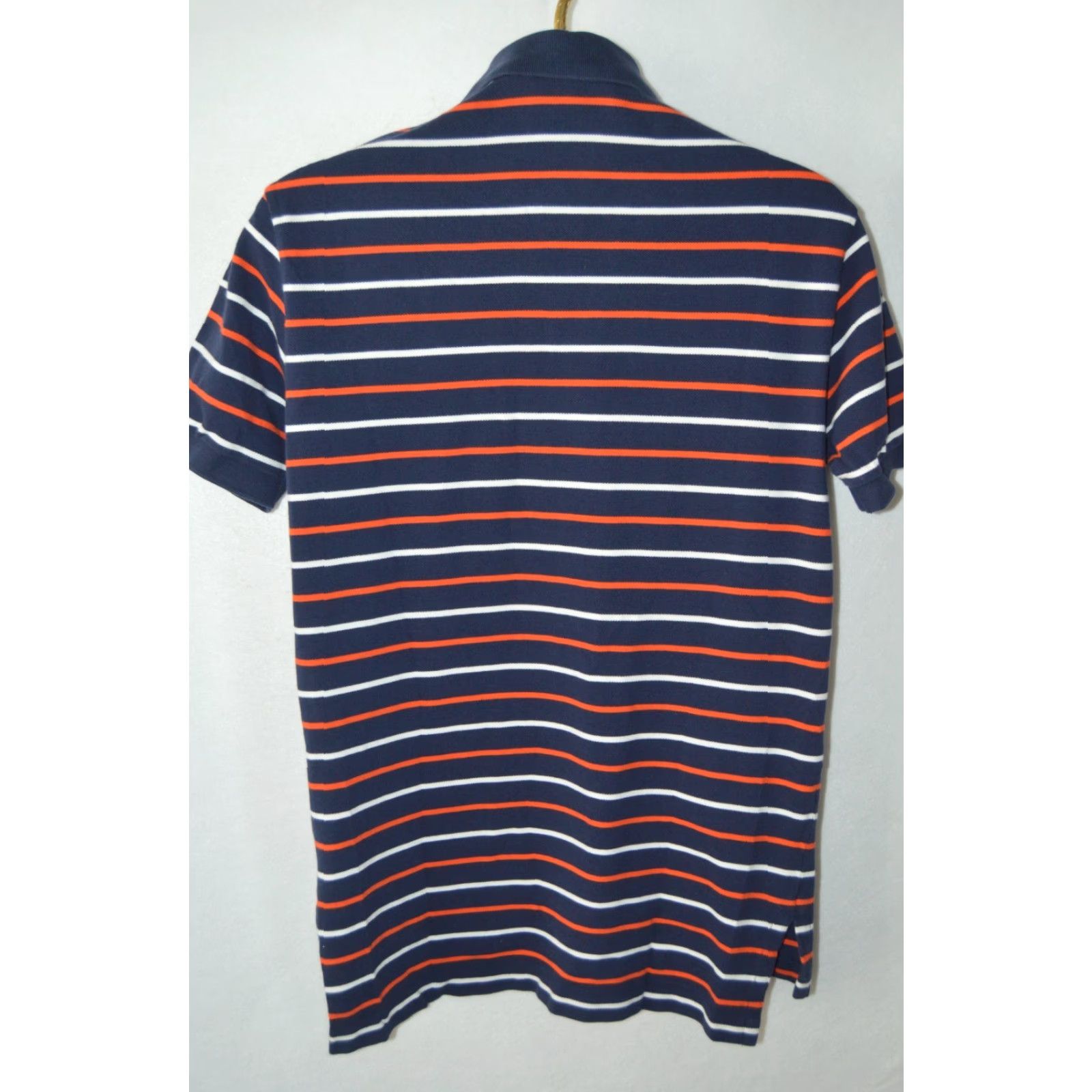 Ralph Lauren VTG Ralph Lauren Polo Shirt Polo S Cotton Blue Stripe Mens Regular Size S Neon? Size US S / EU 44-46 / 1 - 2 Thumbnail