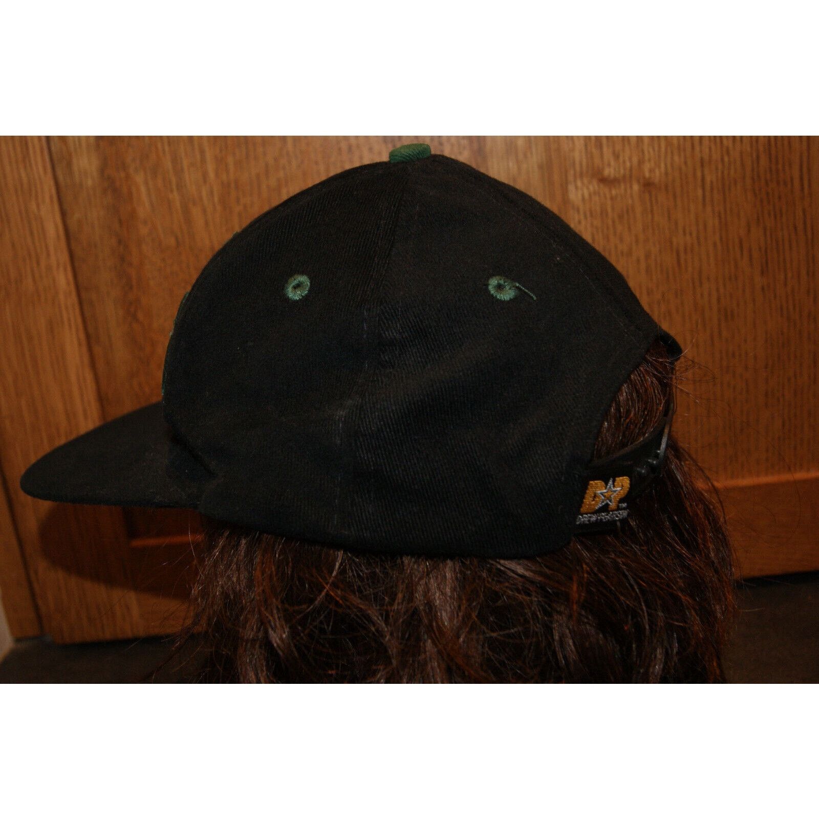 Drew Pearson VTG Green Bay Packer Black Snapback Hat Cap Drew Pearson 3-D Size ONE SIZE - 5 Thumbnail