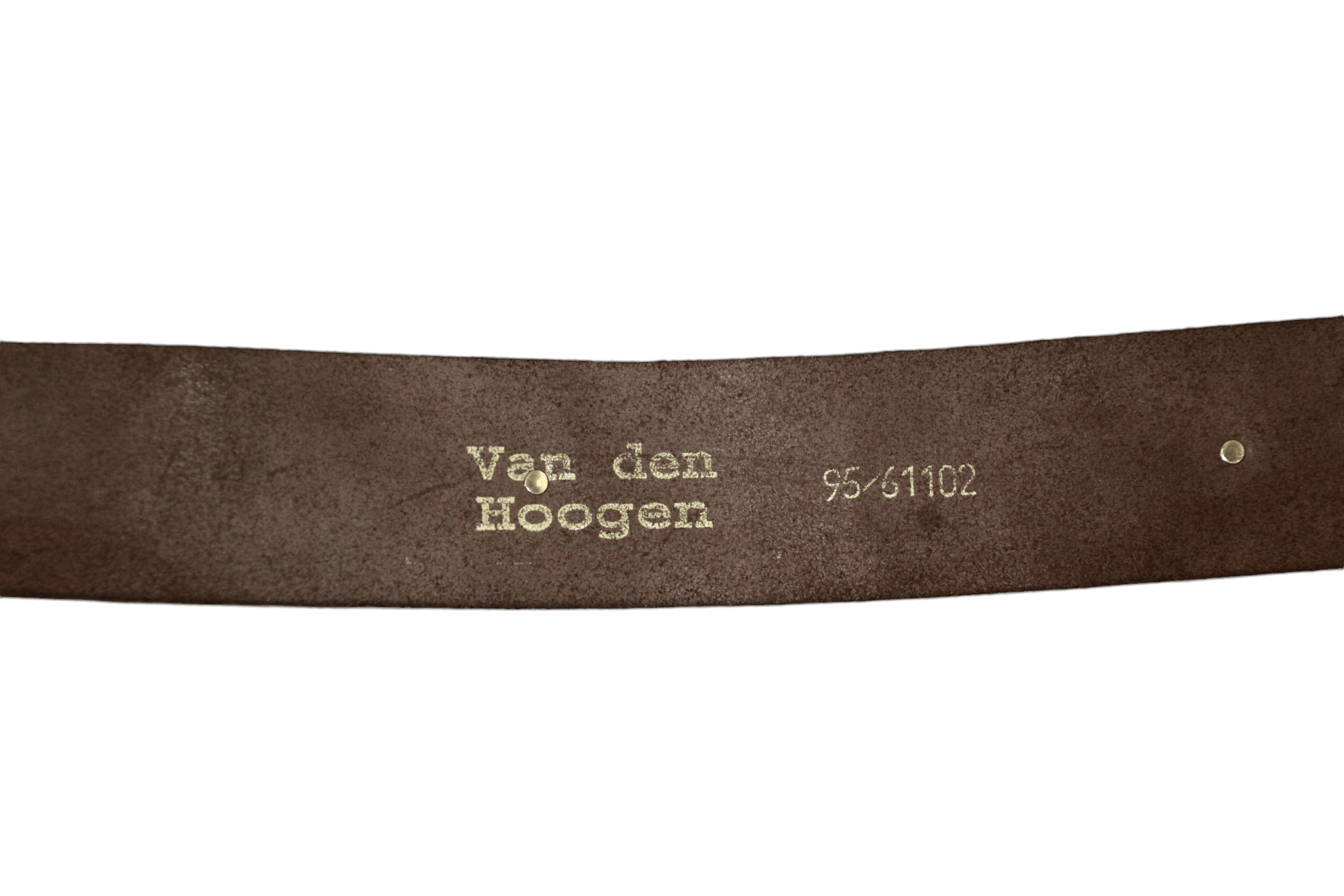 Lieve Van Gorp RARE Van den Hoogen designers leather wide belt Size ONE SIZE - 9 Thumbnail