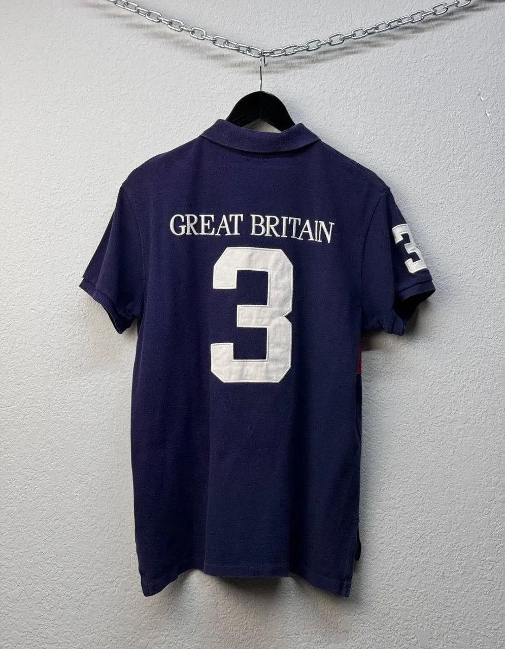 Ralph Lauren Polo Ralph Lauren Great Britian 3 Vintage Tee Japanese Size US M / EU 48-50 / 2 - 6 Thumbnail