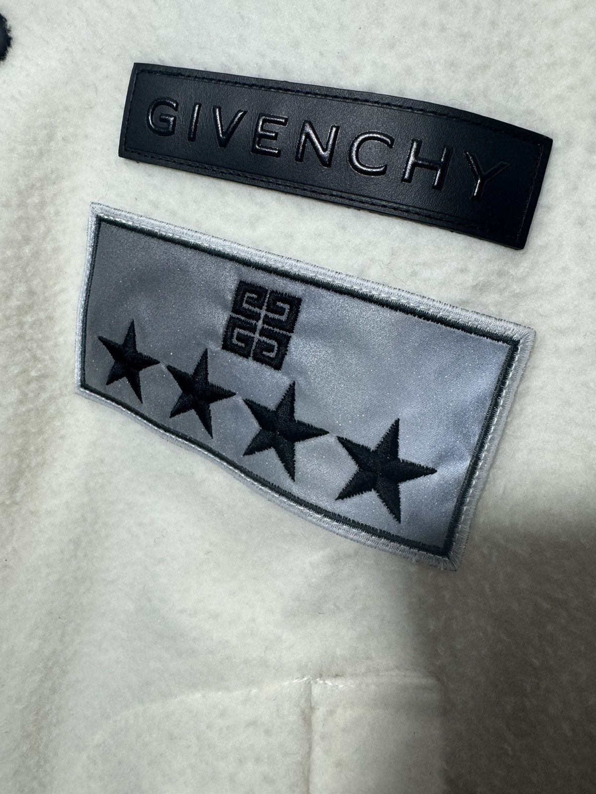 Givenchy NWT Givenchy Bomber Jacket in Cream Size US L / EU 52-54 / 3 - 12 Thumbnail