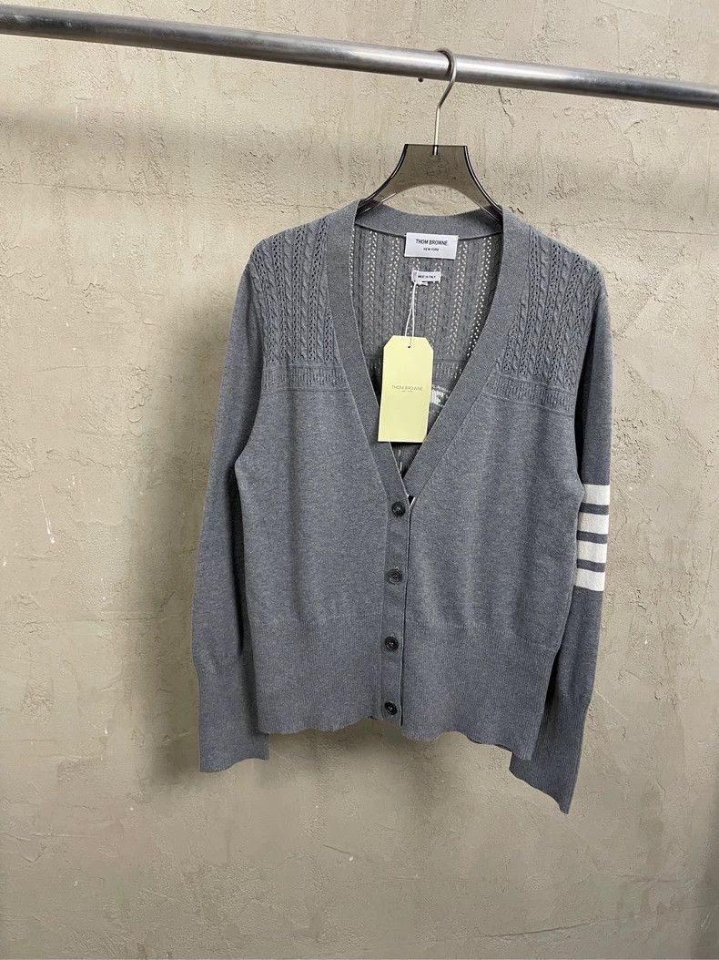 Thom Browne Thom Browne Grey puppy knit sweater Size M / US 6-8 / IT 42-44 - 1 Thumbnail