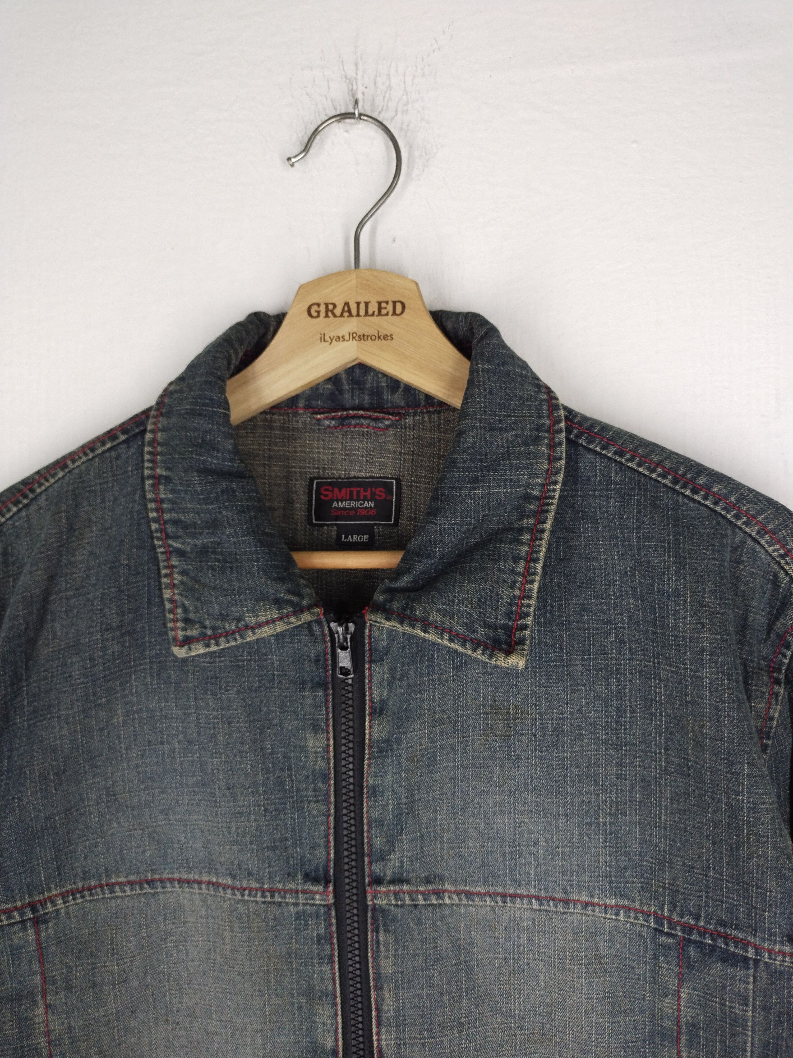 Smith's American Vtg Smith's American Workers Denim Jacket Size US L / EU 52-54 / 3 - 2 Thumbnail