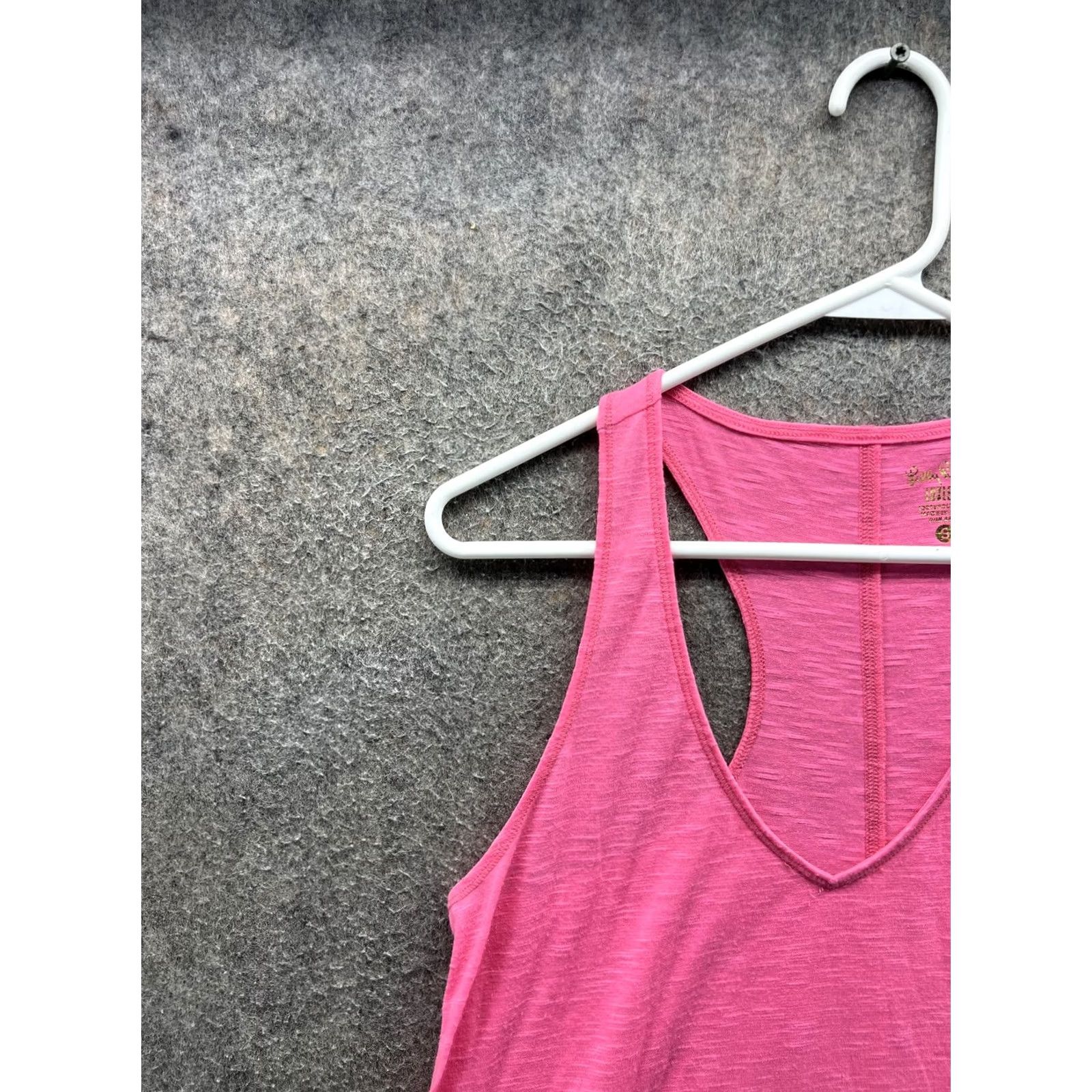 Lilly Pulitzer Lilly Pulitzer Luxletic Tank Top Womens Small Pink Racerback Athletic 24544 Size S / US 4 / IT 40 - 7 Thumbnail