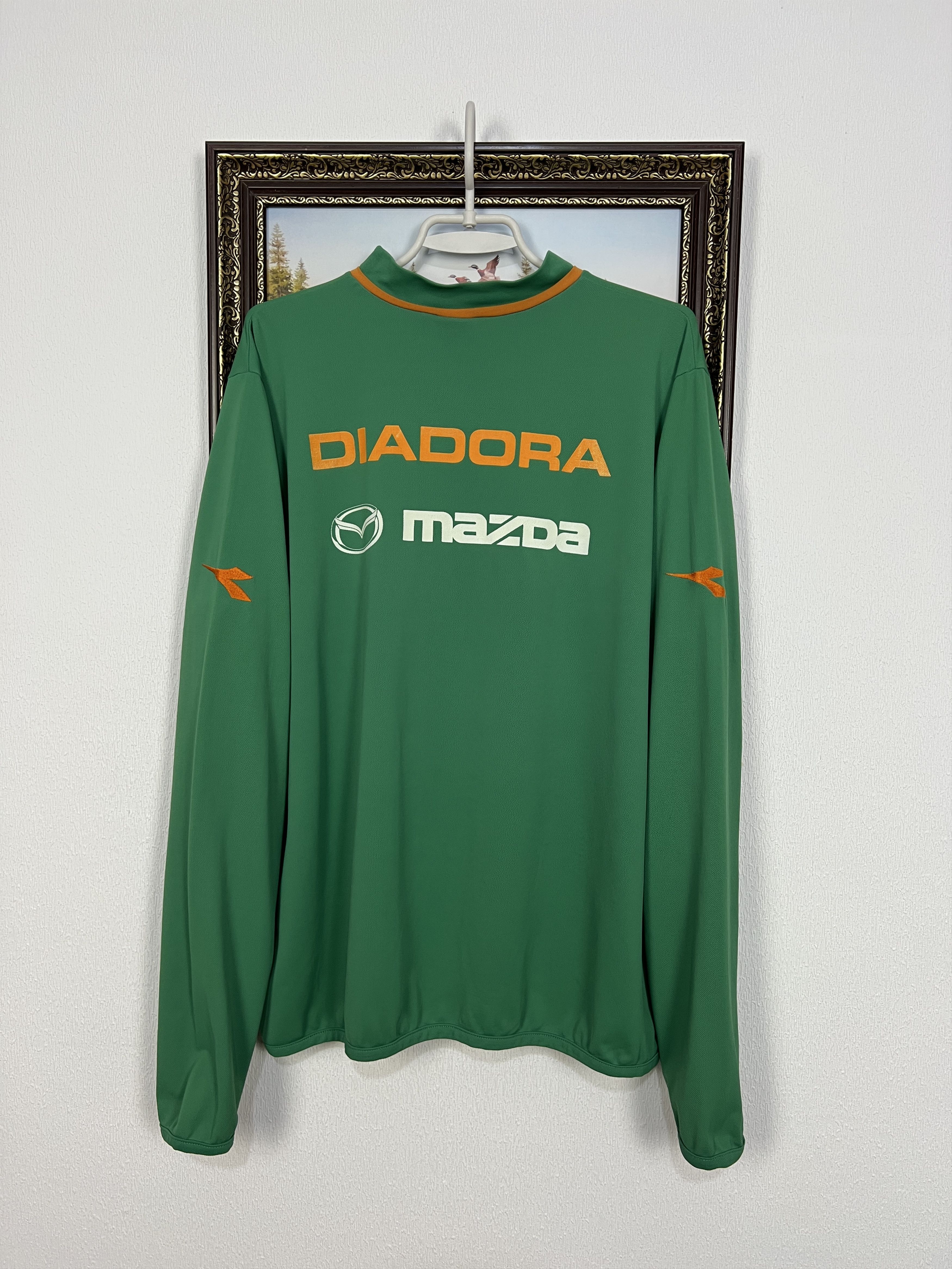 Diadora Vintage Diadora AS Roma Football Train Sweatshirt Soccer Size US XXL / EU 58 / 5 - 11 Thumbnail