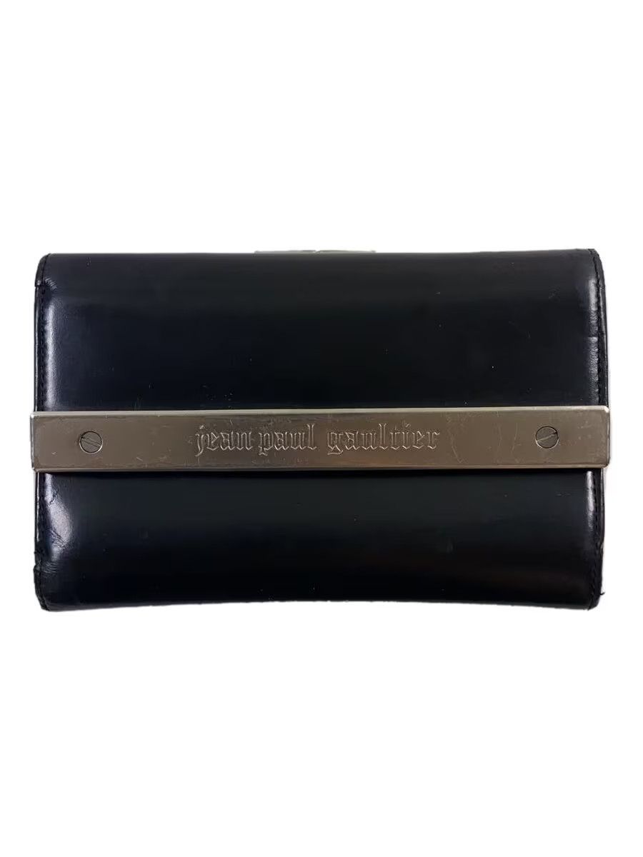 Jean Paul Gaultier Badge Logo Leather Wallet Size ONE SIZE - 1 Thumbnail