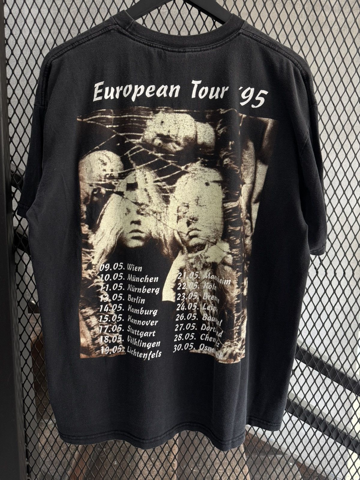 Band Tees Vintage 1995 Nevermore European Tour Tee Size US L / EU 52-54 / 3 - 3 Thumbnail
