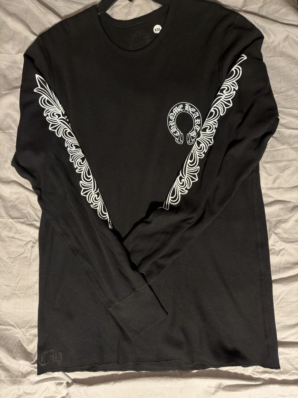 Chrome Hearts Chrome Heart Floral Thermal LongSleeve Size XXL NEW Size US XXL / EU 58 / 5 - 1 Thumbnail