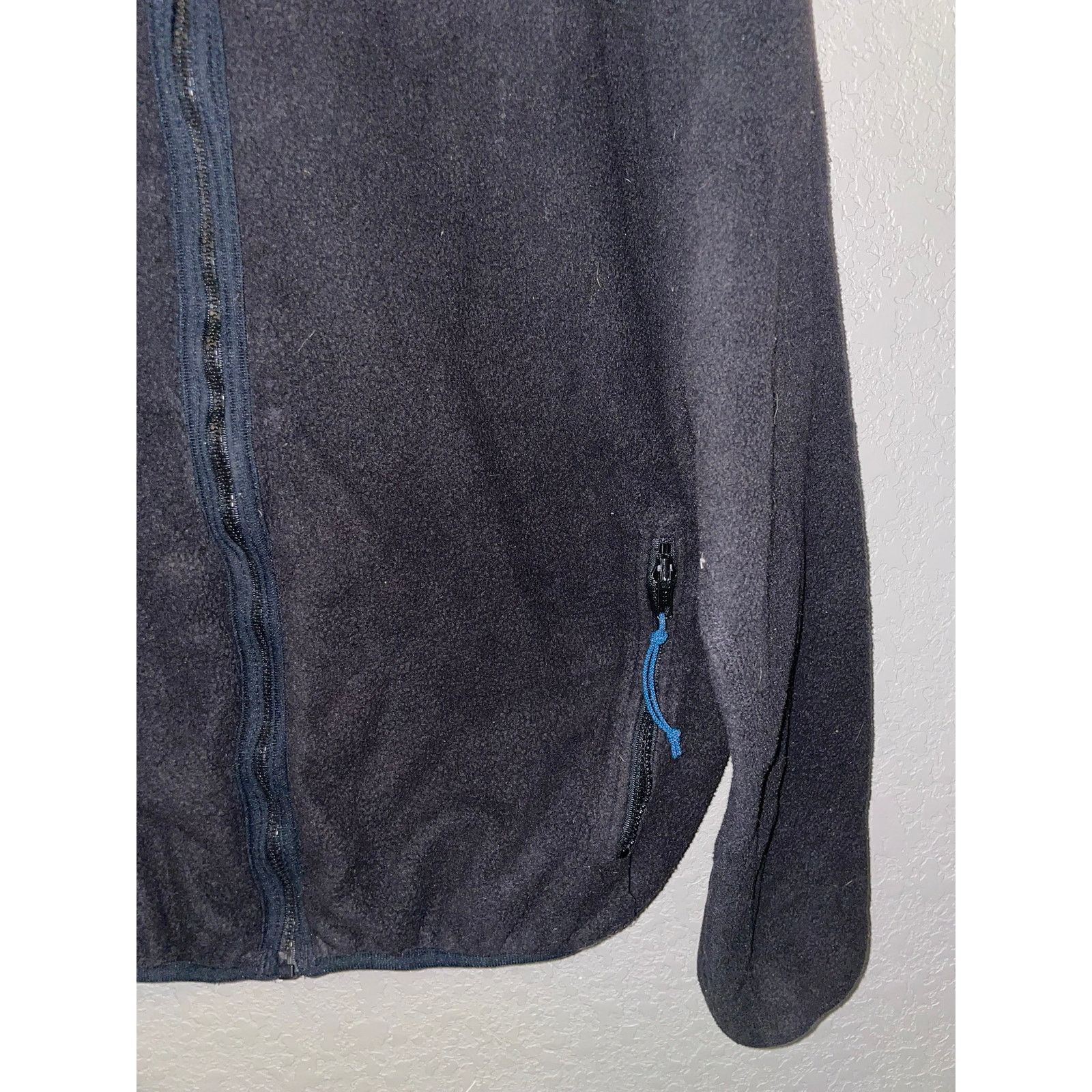 Rei REI Black Full Zip Fleece Jacket Black Blue 2000s L Large Size US L / EU 52-54 / 3 - 3 Thumbnail