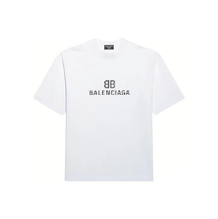 Balenciaga Balenciaga Logo Print Short Sleeve T-Shirt Size US M / EU 48-50 / 2 - 1 Thumbnail