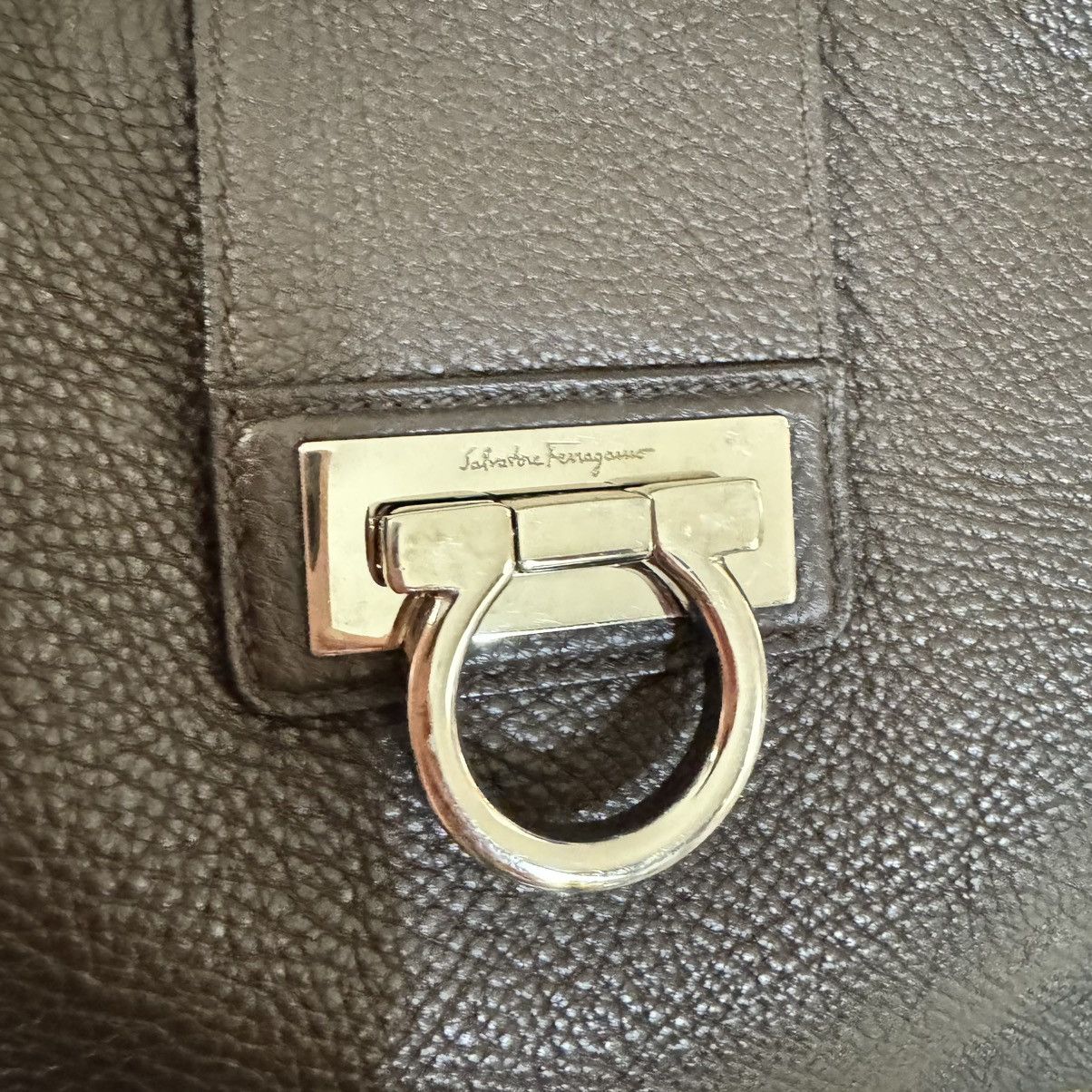 Salvatore Ferragamo Salvatore Ferragamo Leather hobo style Shoulder Bag Size ONE SIZE - 3 Thumbnail