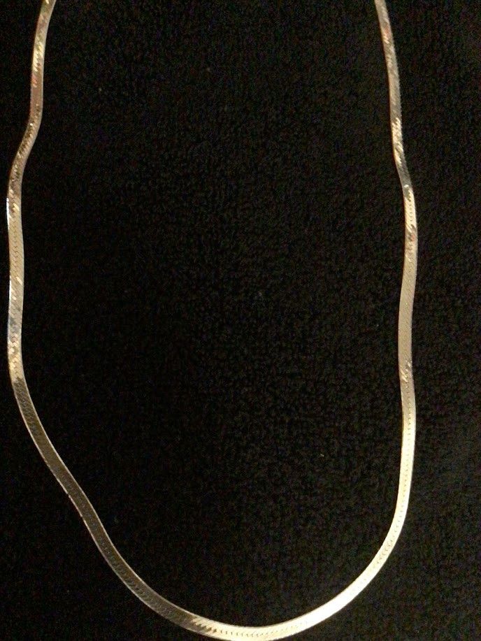 Other mens 925 sterling silver herringbone necklace Size ONE SIZE - 3 Thumbnail