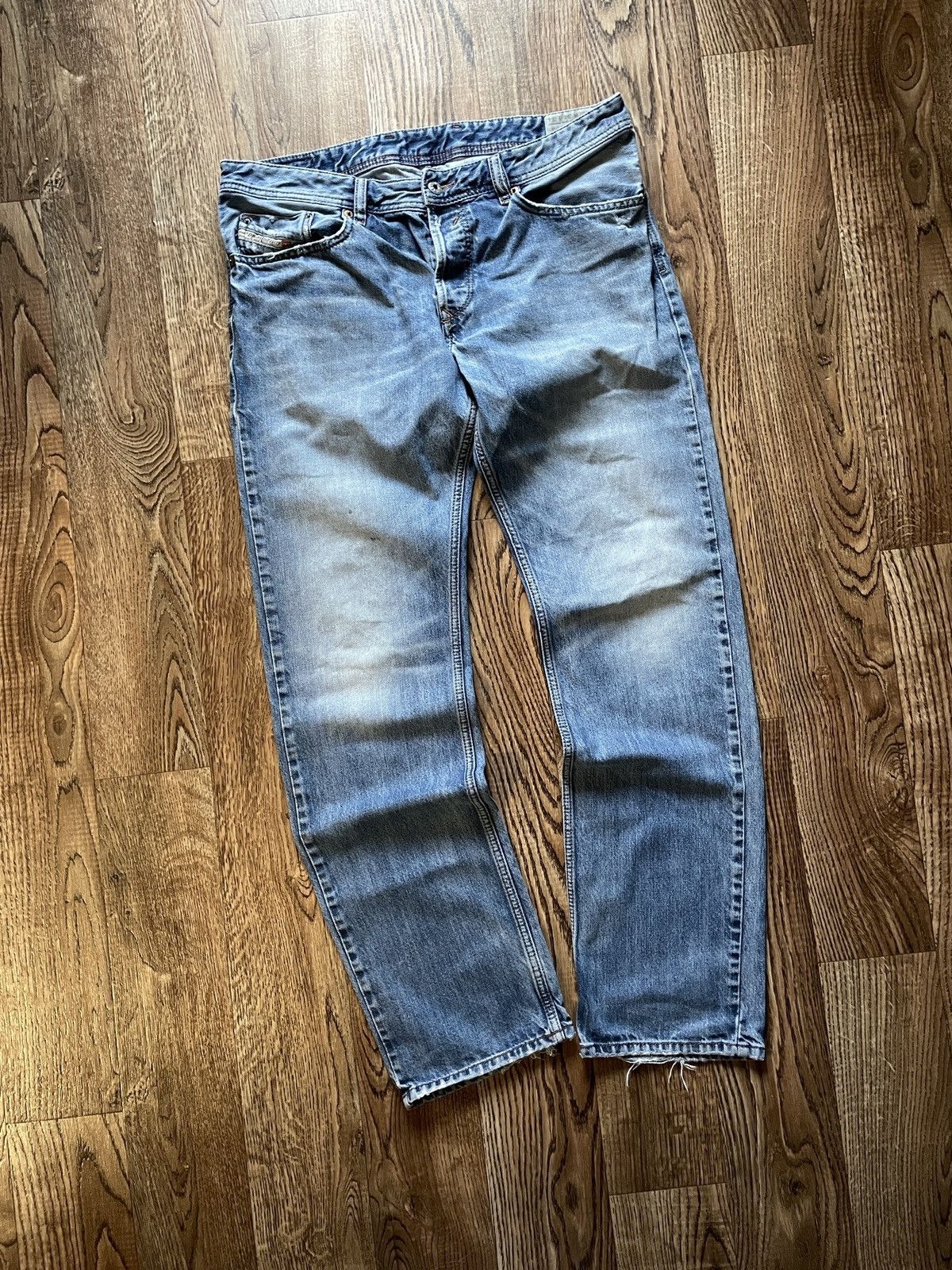 Diesel Vintage Y2K Diesel Waykee Wide Leg Jeans Size US 34 / EU 50 - 2 Thumbnail