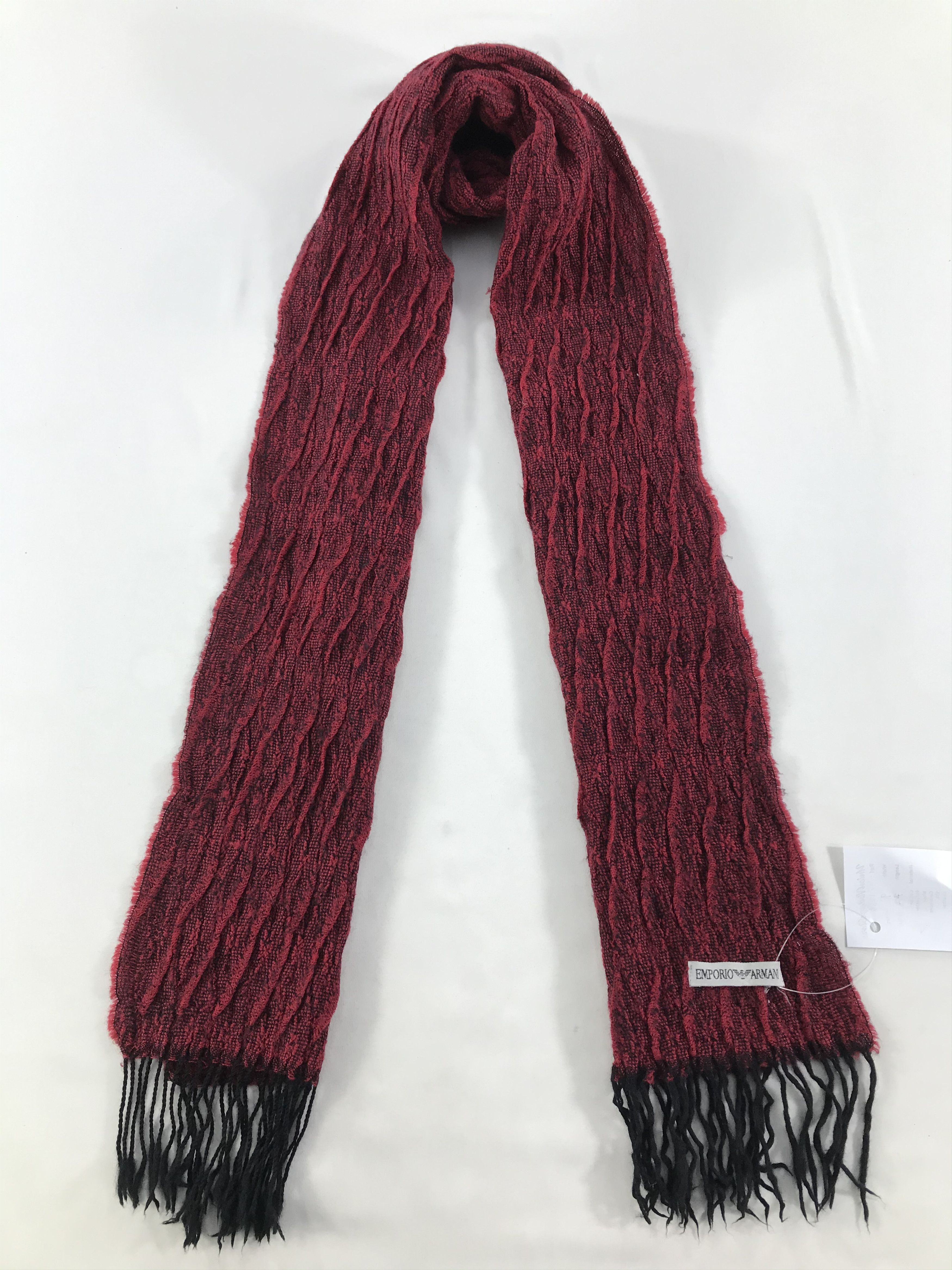 Emporio Armani Vintage Emporio Armani Scarf/Muffler/Neckwear MF1268 Size ONE SIZE - 1 Thumbnail