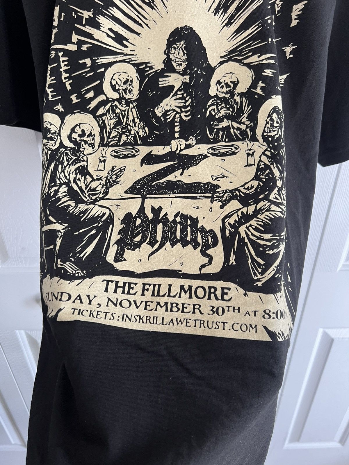Band Tees Skrilla official concert merch tour T-shirt Size US XL / EU 56 / 4 - 3 Thumbnail