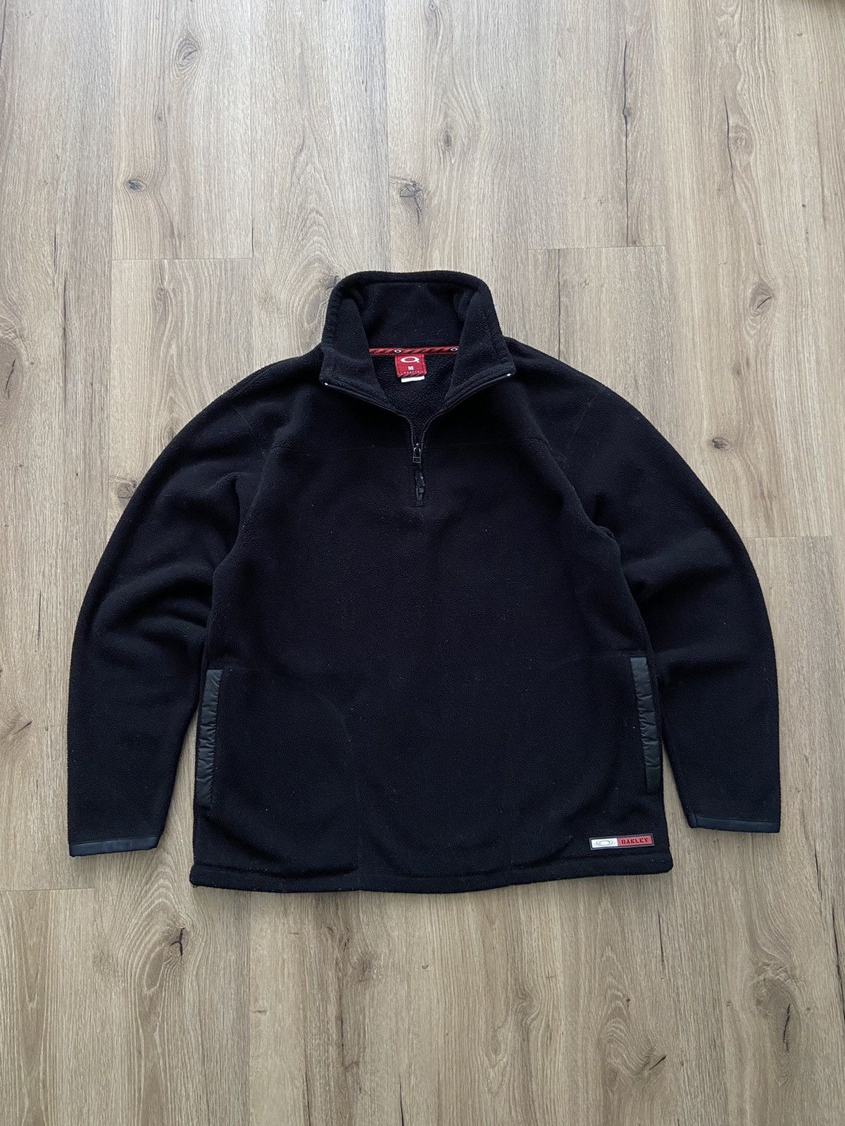 90's Oakley software jacket Vintage 90s Oakley Software 1/4 Zip Fleece