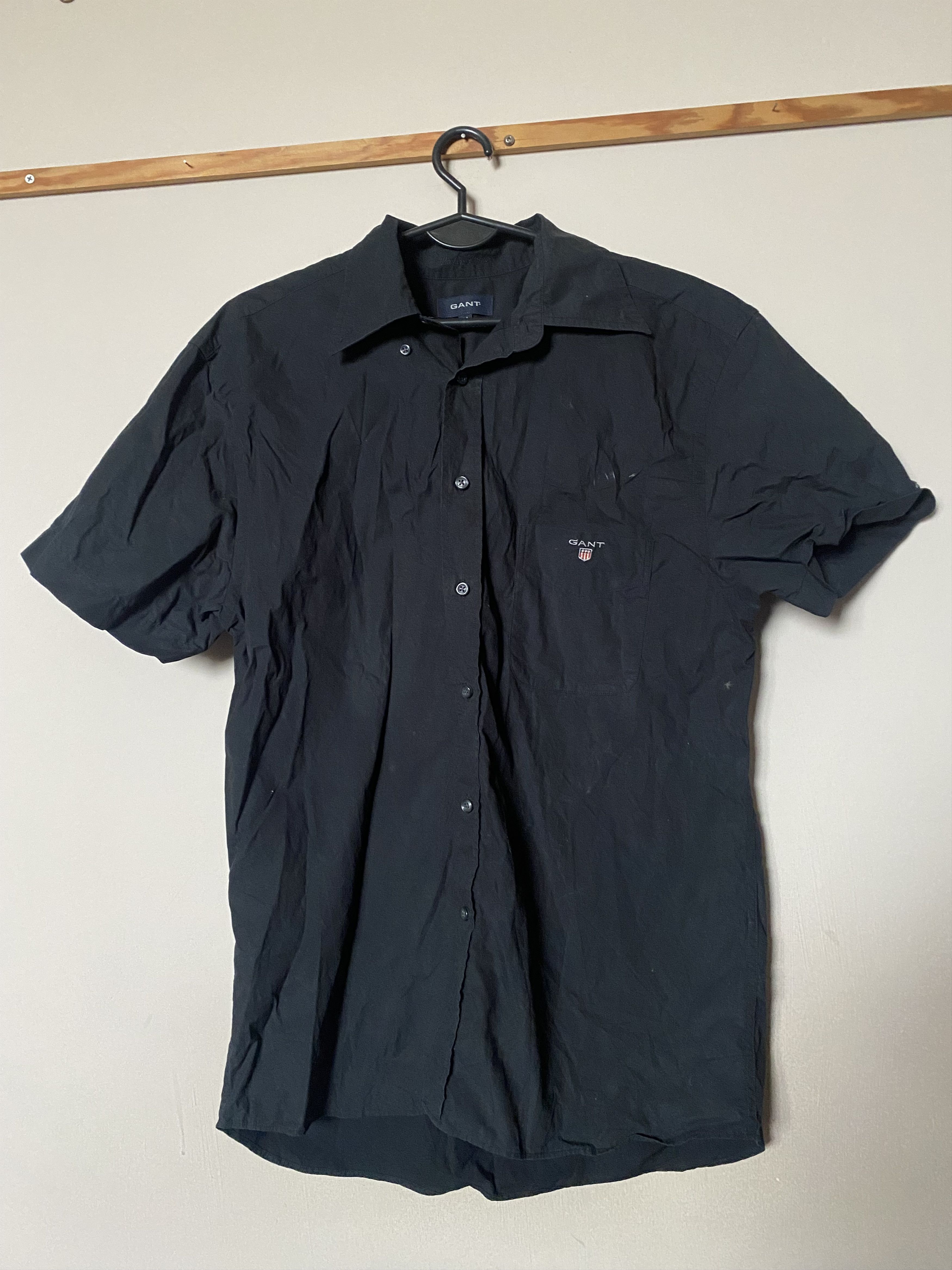 Gant Elegant black men's shirt - GANT - M - UNIQUE Size US M / EU 48-50 / 2 - 1 Thumbnail
