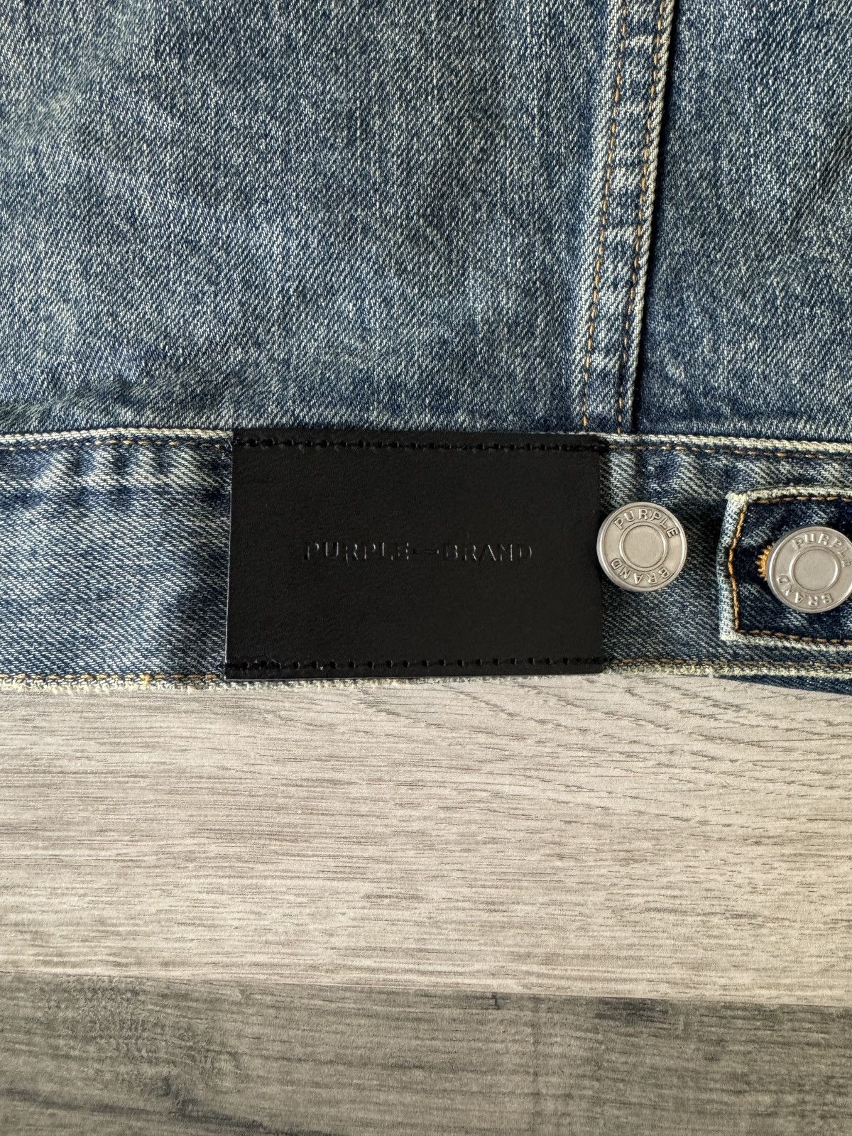 Purple Brand PURPLE Denim Jacket Size US M / EU 48-50 / 2 - 8 Thumbnail