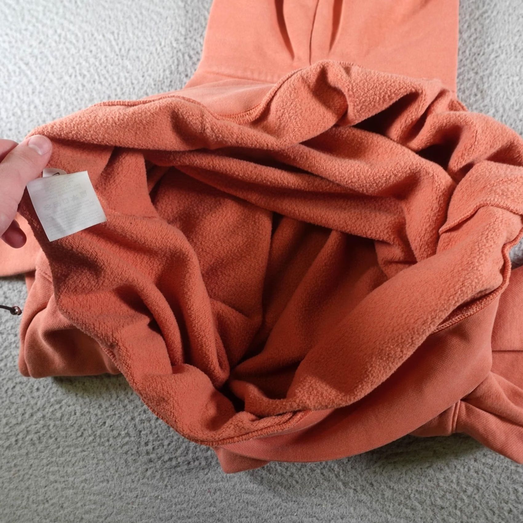 Nike Nike Hoodie Womens M Orange Center Swoosh Logo Pullover Fleece Embroidered Size M / US 6-8 / IT 42-44 - 6 Thumbnail