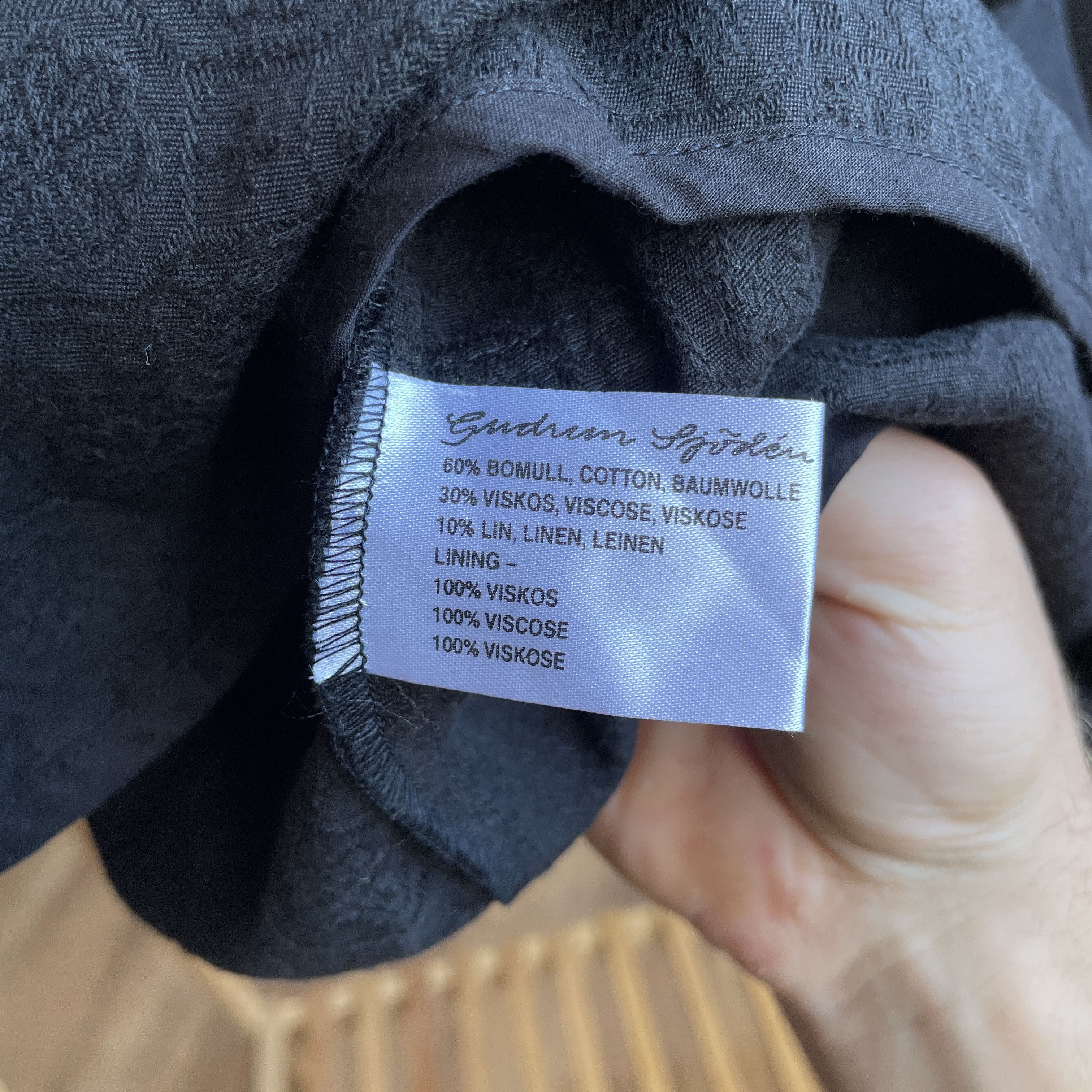 Gudrun Sjoden Gudrun Sjoden Womens Cotton Blend Kimono Jacket Size XL / US 12-14 / IT 48-50 - 8 Thumbnail