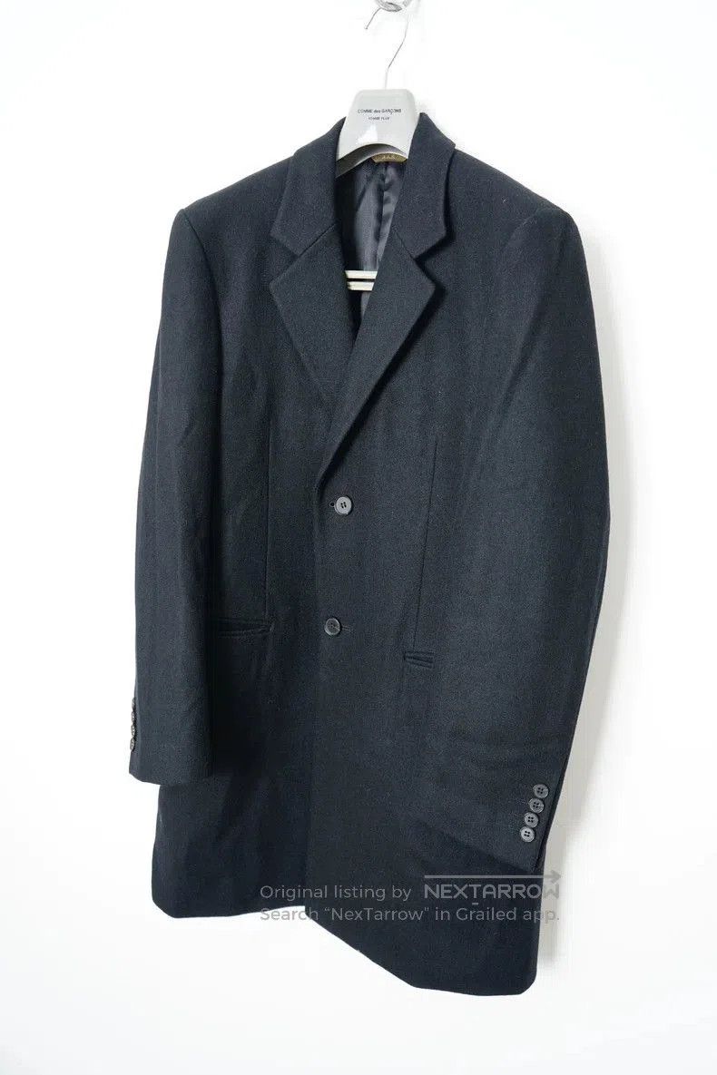 Yohji Yamamoto Yohji Yamamoto Wool Mid-Length Coat. Size US M / EU 48-50 / 2 - 2 Thumbnail