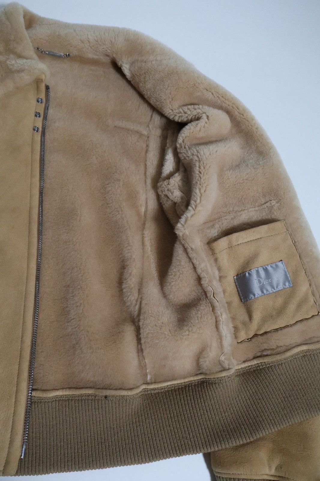 Dior Dior Homme AW04 Sheepskin Mouton Runway Jacket Size US L / EU 52-54 / 3 - 7 Thumbnail